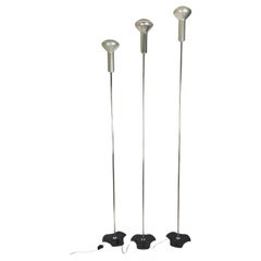 Three Floor Lamps Model #1073 by Gino Sarfatti / Arteluce