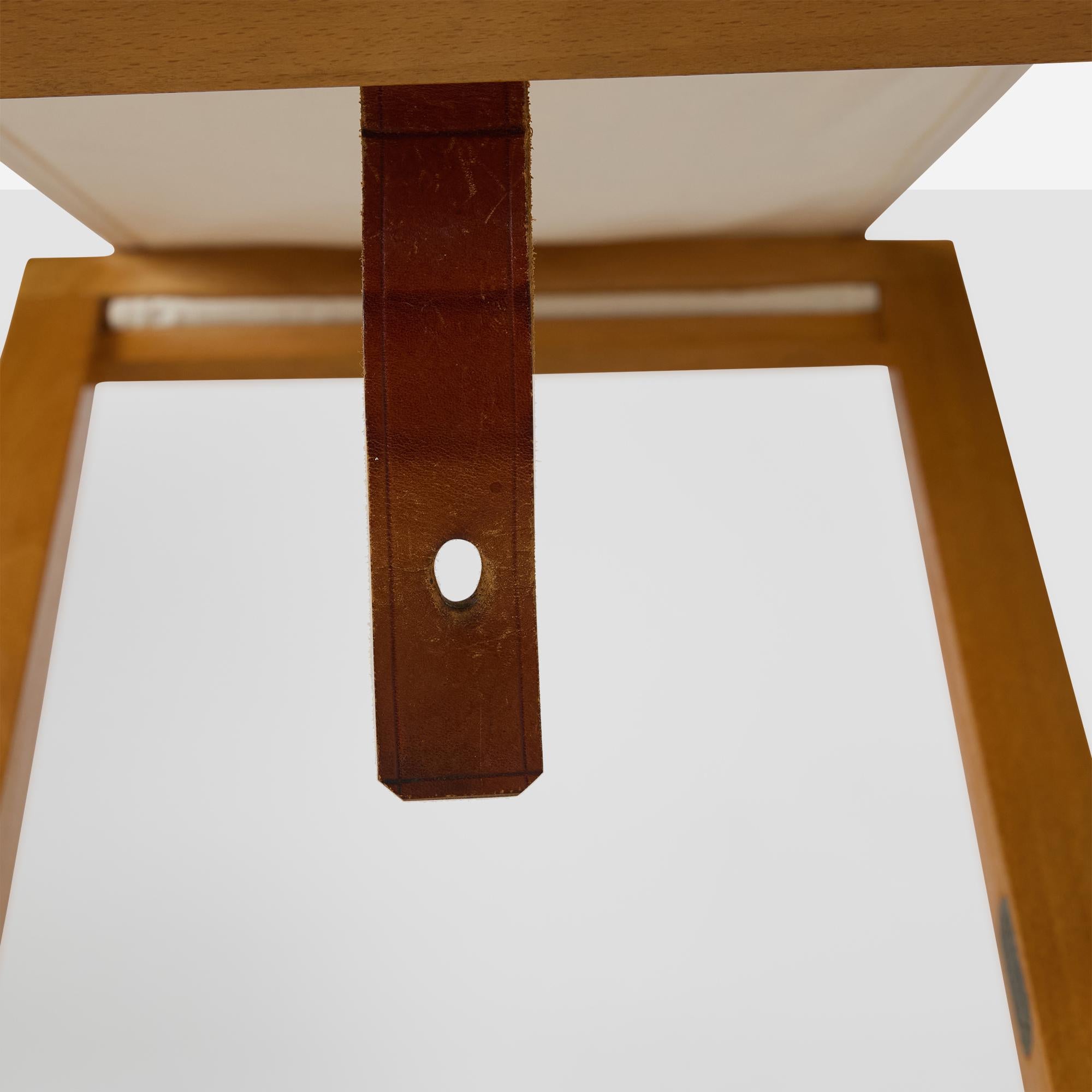 Three Folding Stools by Mogens Koch For Sale 7