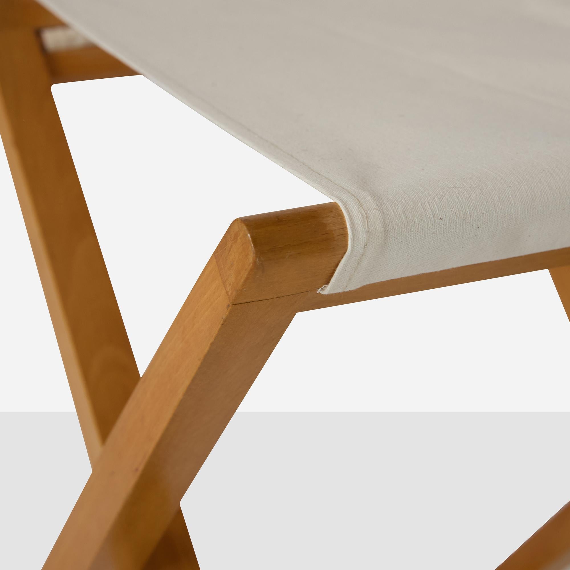 Three Folding Stools by Mogens Koch For Sale 1