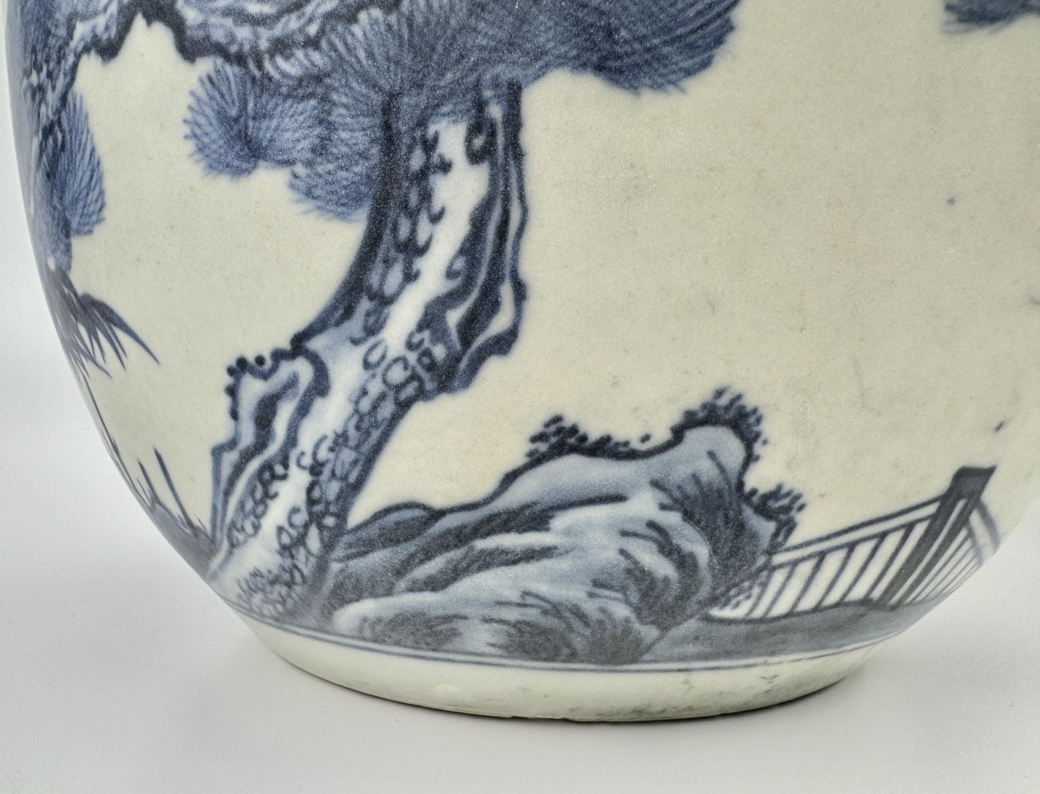 'Three Friends Of Winter' Motif Jar, C 1725, Qing Dynasty, Yongzheng Era For Sale 5
