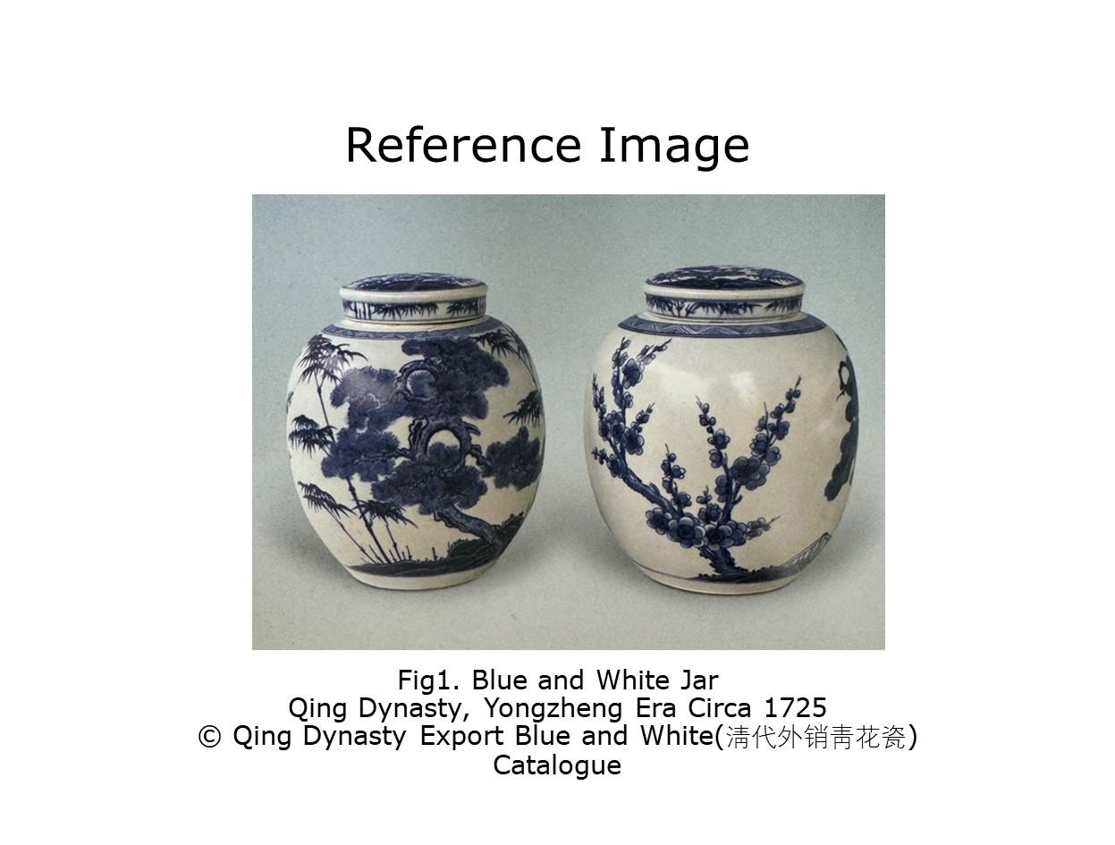 JAR mit Motiv 'Drei Freunde des Winters', 1725, Qing Dynastie, Yongzheng Ära im Angebot 5