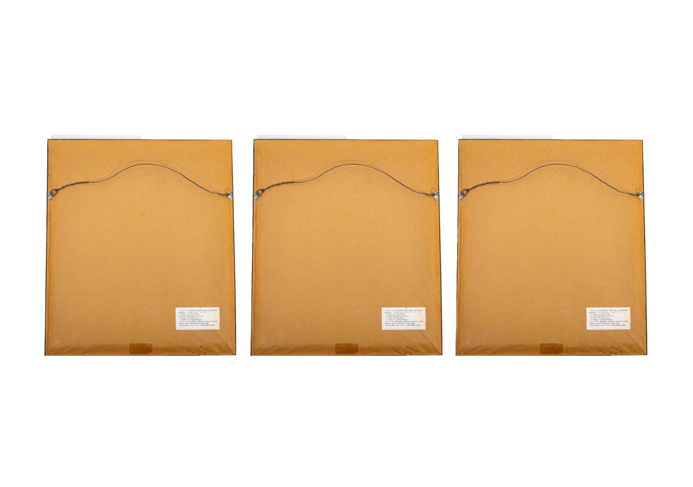 Three Gilt-Wood Framed Etchings by Olle Hjortzberg (1872-1959) For Sale 11