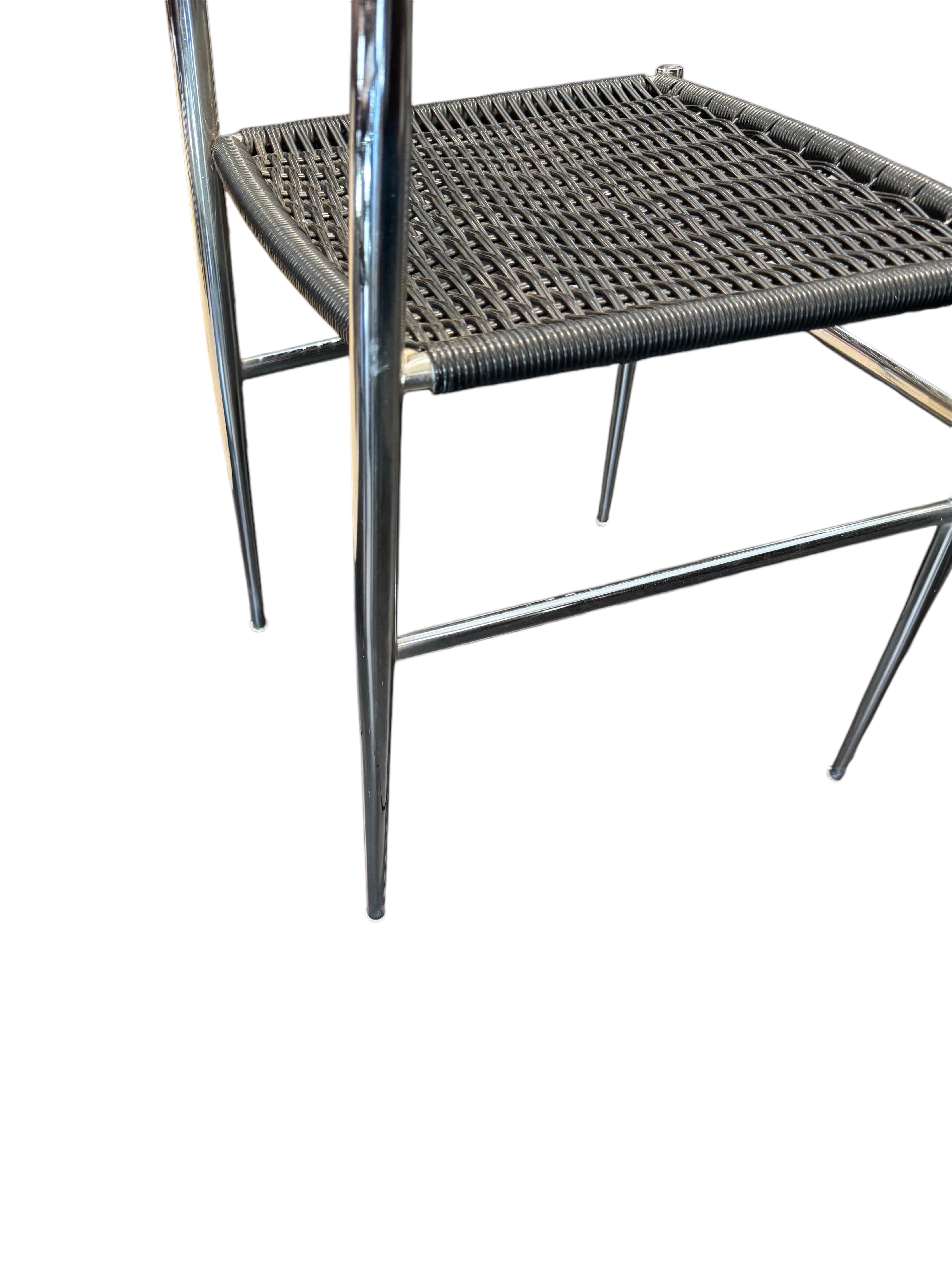 Three Gio Ponti Superleggera Style Side Chairs 6