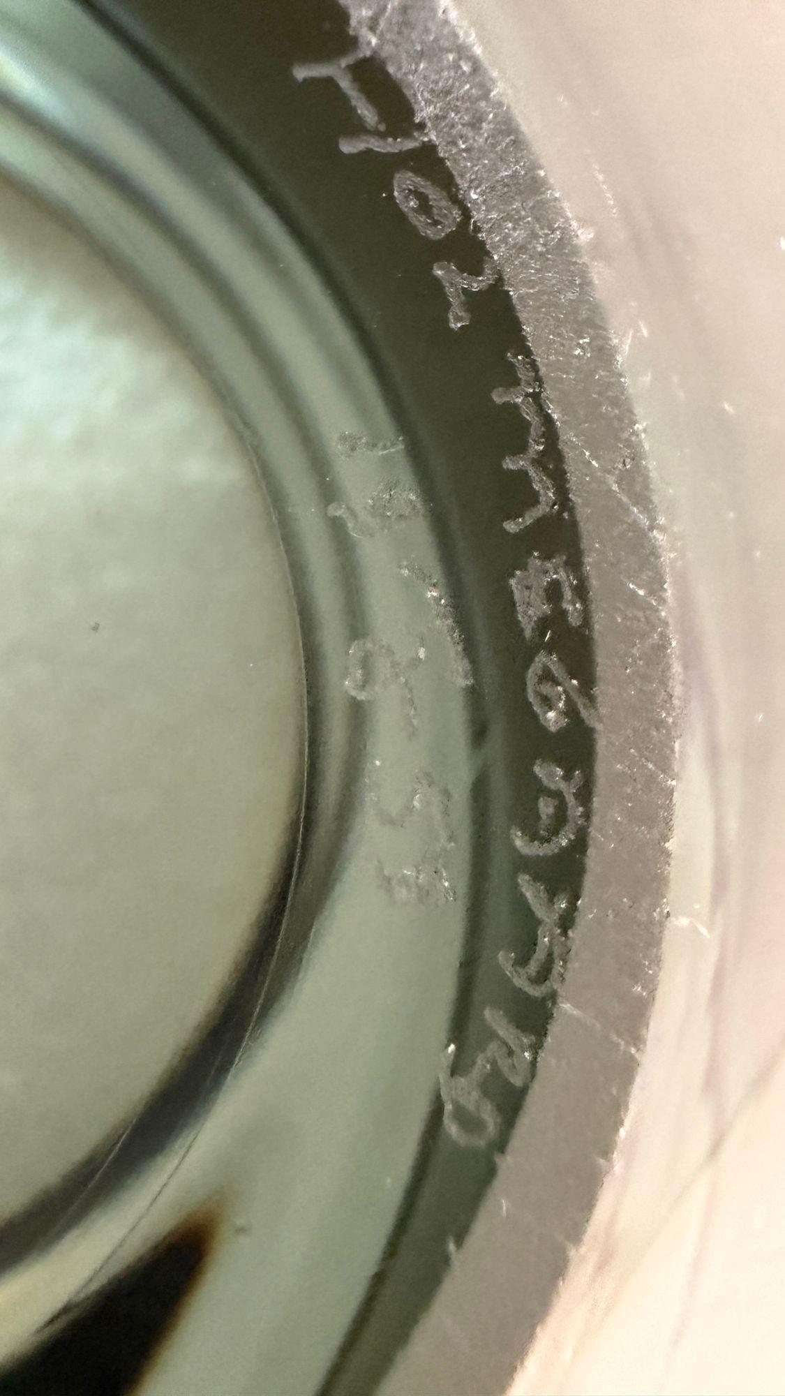 Three glass bowls by Per Lutken for Holmegaard For Sale 9