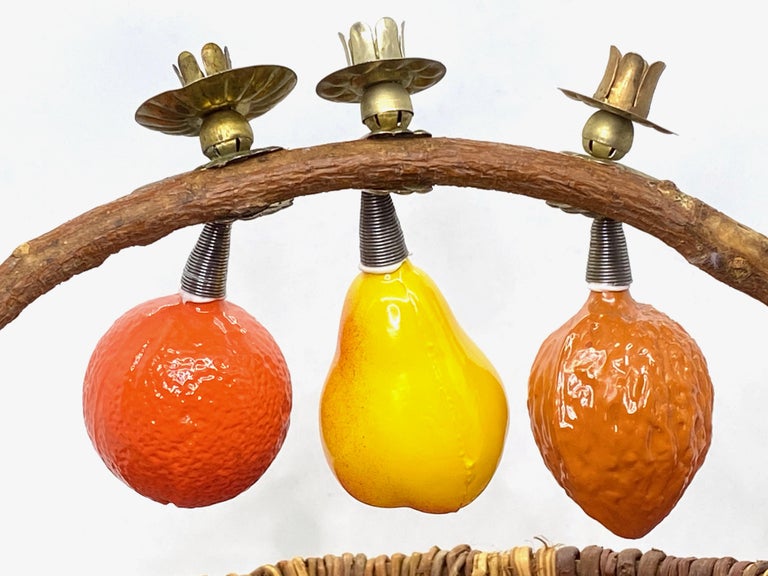 Three Glass Christmas Tree ClipOn Ornament Candle Stick Holder