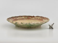 Plat en faïence à trois glaçures vers 1725, Dynastie Qing, règne de Yongzheng