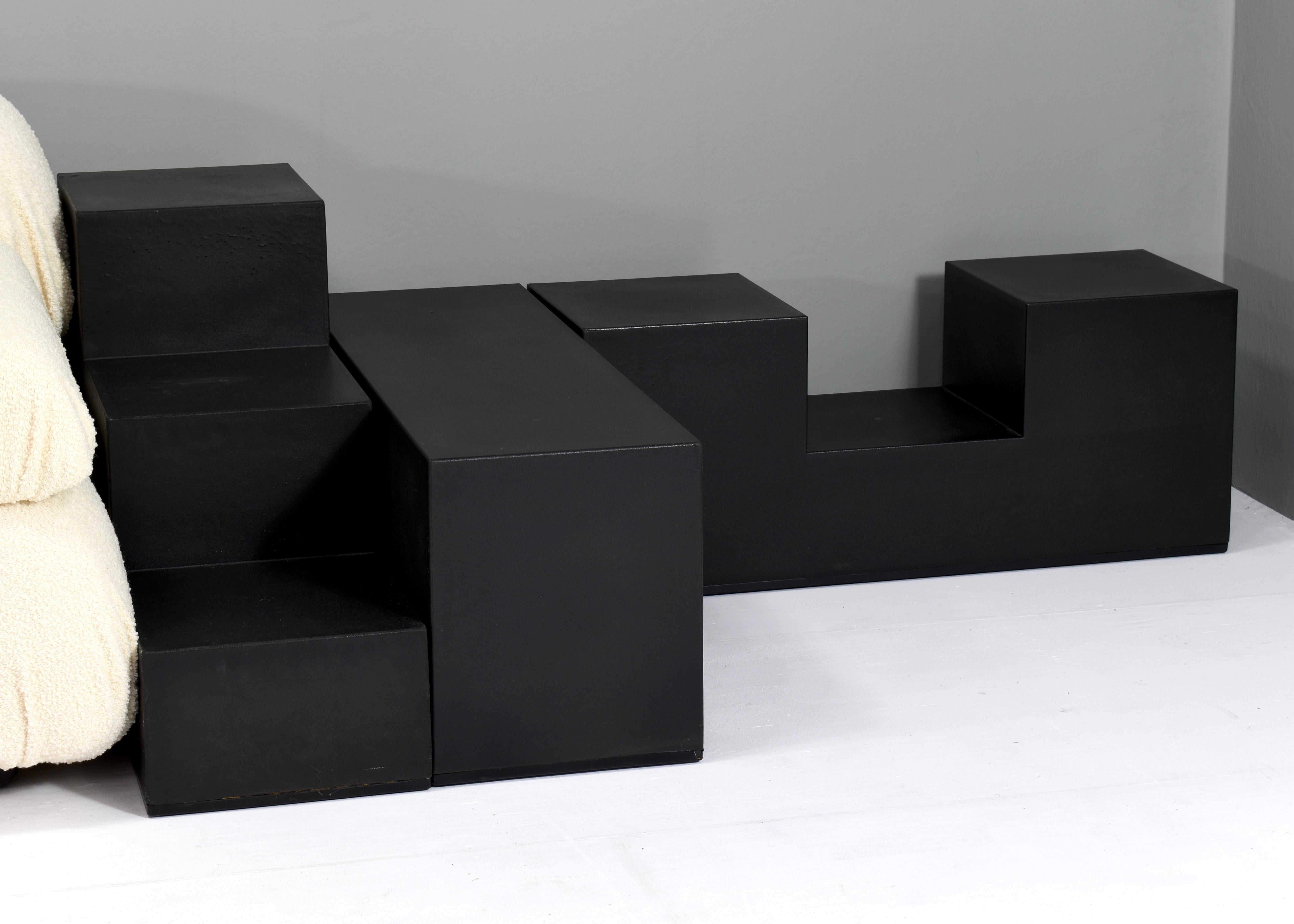 Three Gli Scacchi Side/Coffee Tables by Mario Bellini for C&B Italia 7