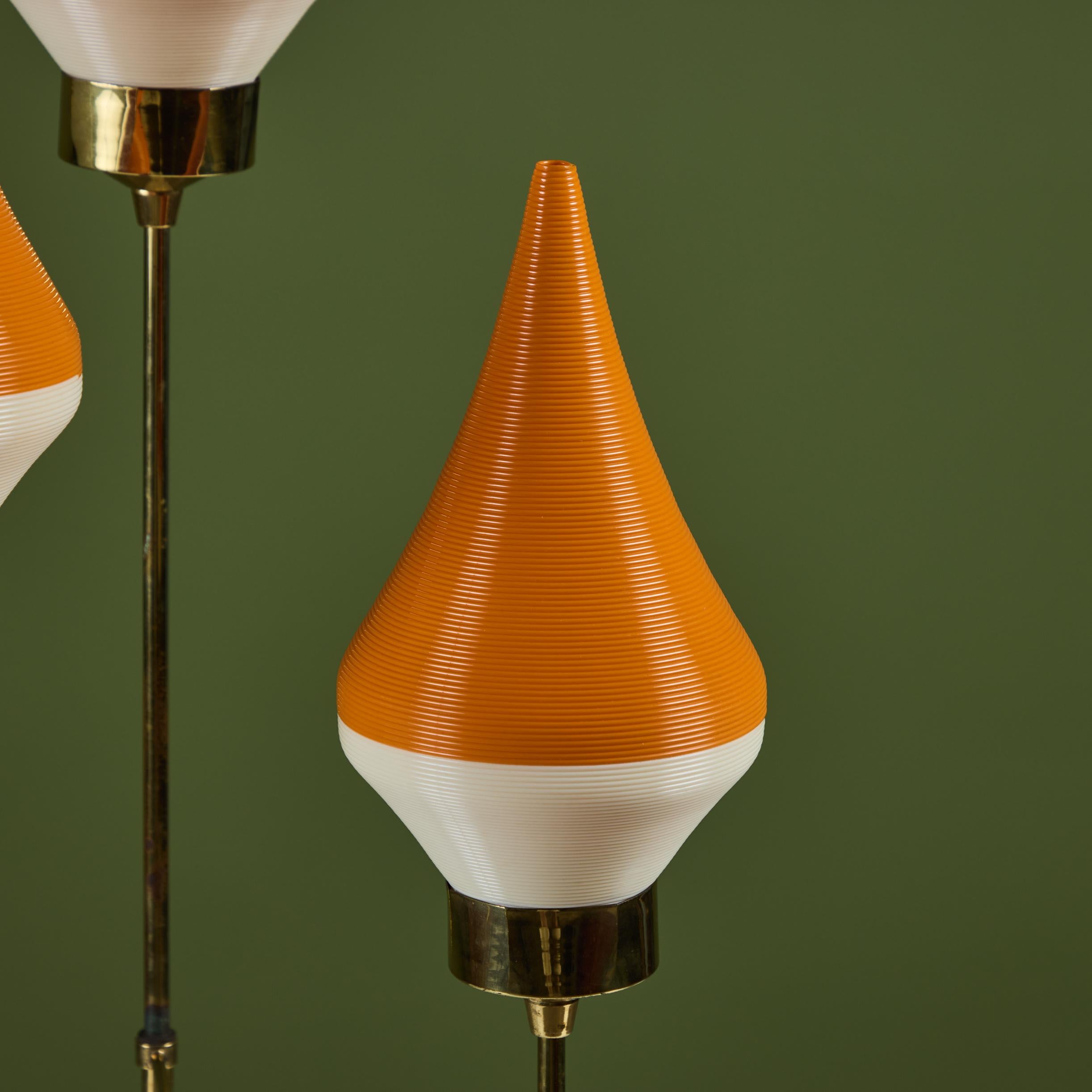 Three Globe Table Lamp by Yasha Heifetz for Heifetz Rotaflex For Sale 4