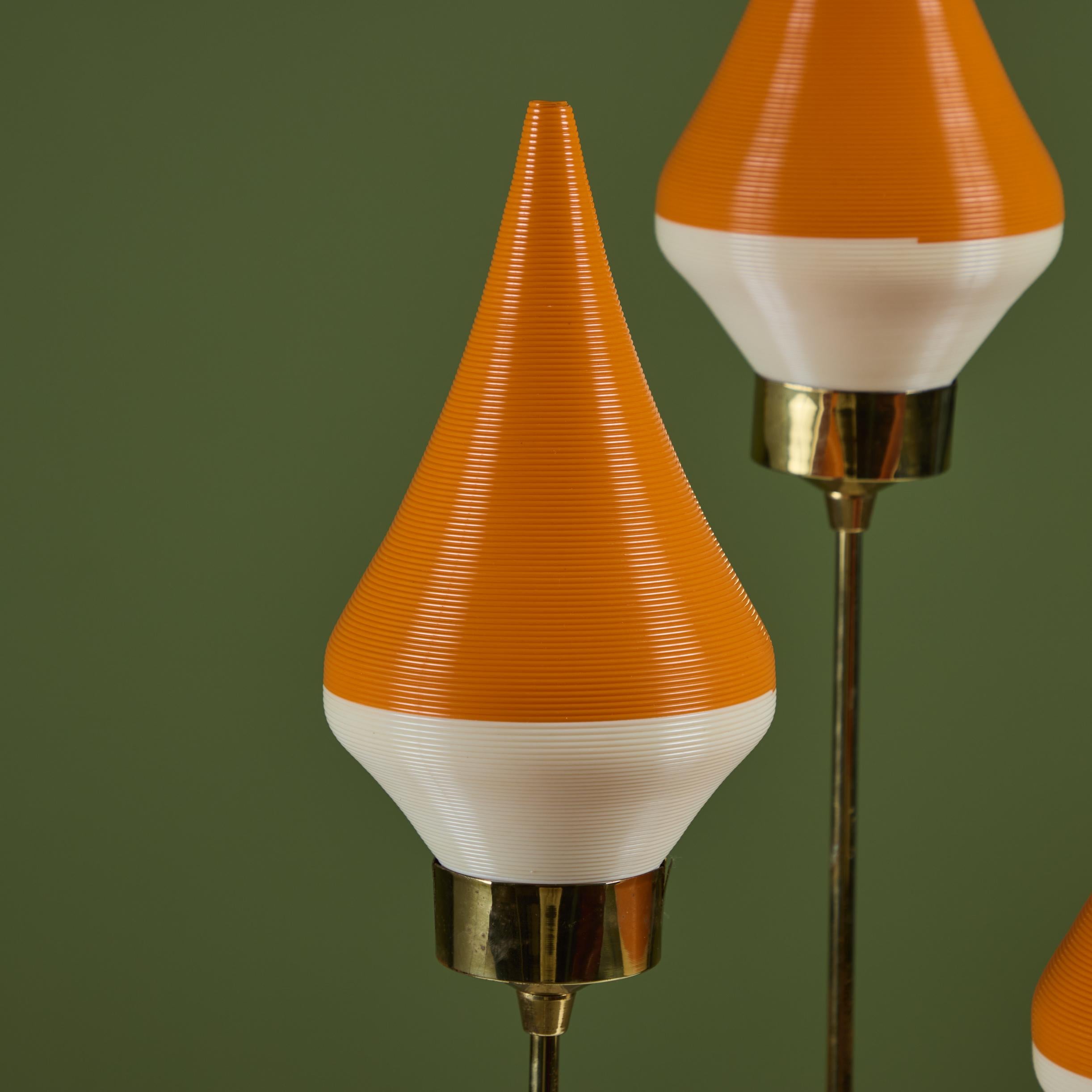 Three Globe Table Lamp by Yasha Heifetz for Heifetz Rotaflex For Sale 5