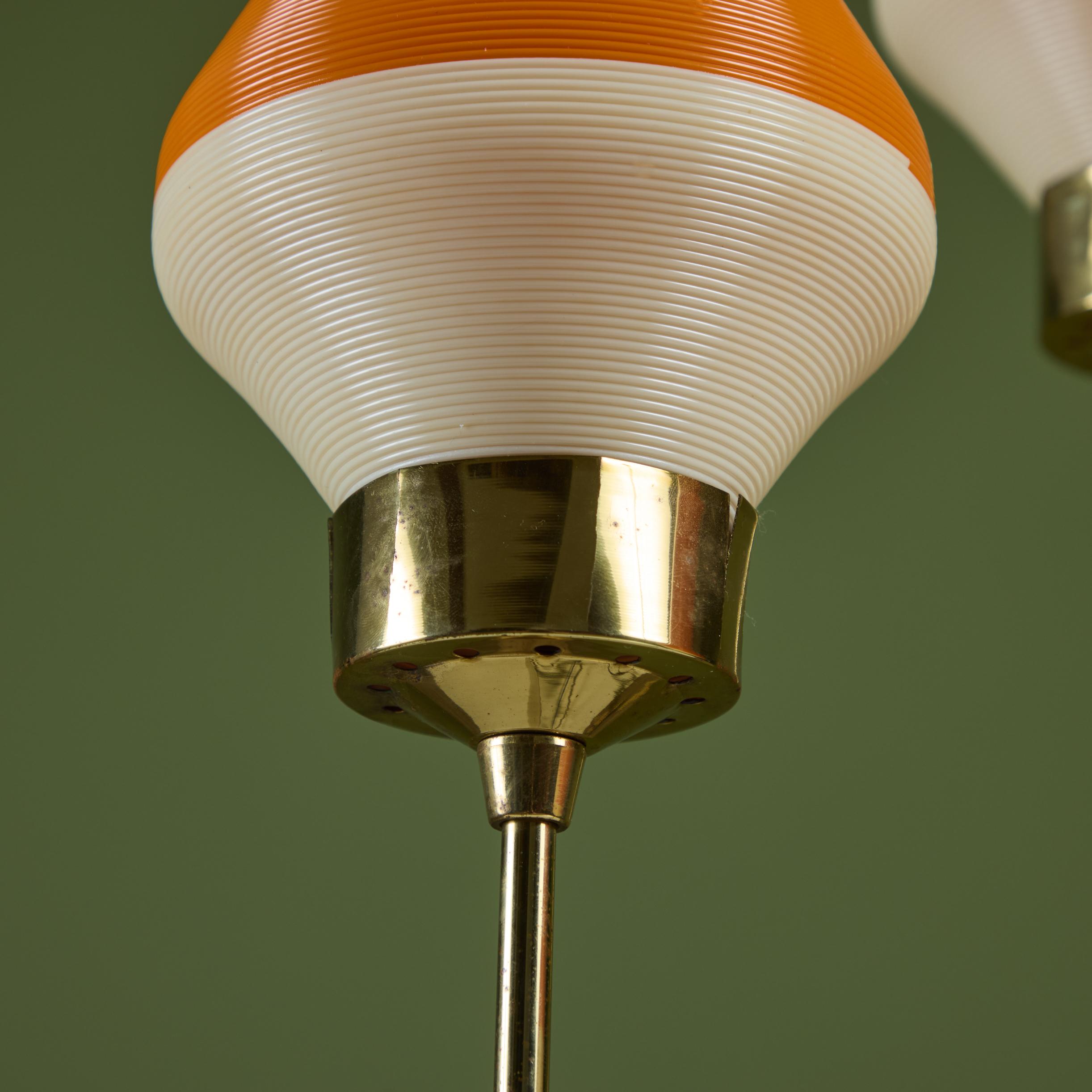 Three Globe Table Lamp by Yasha Heifetz for Heifetz Rotaflex For Sale 6