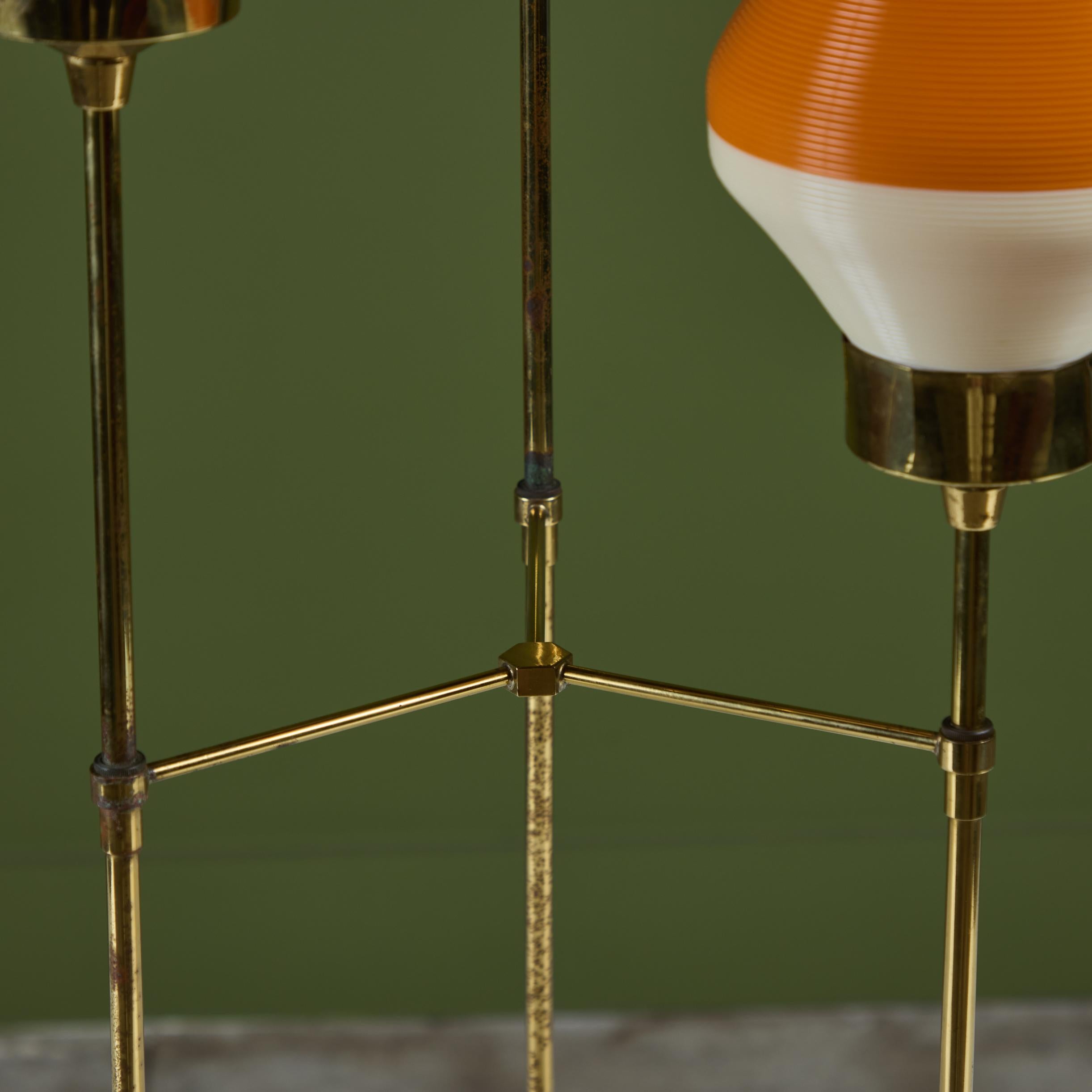 Three Globe Table Lamp by Yasha Heifetz for Heifetz Rotaflex For Sale 7