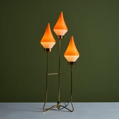 Three Globe Table Lamp by Yasha Heifetz for Heifetz Rotaflex