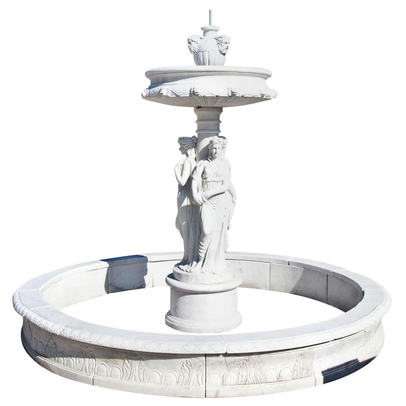 Three Graces Fountain, 21st Century For Sale