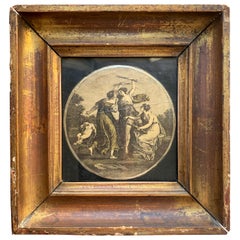 Three Graces Framed Engraving Three Graces Framed Engraving