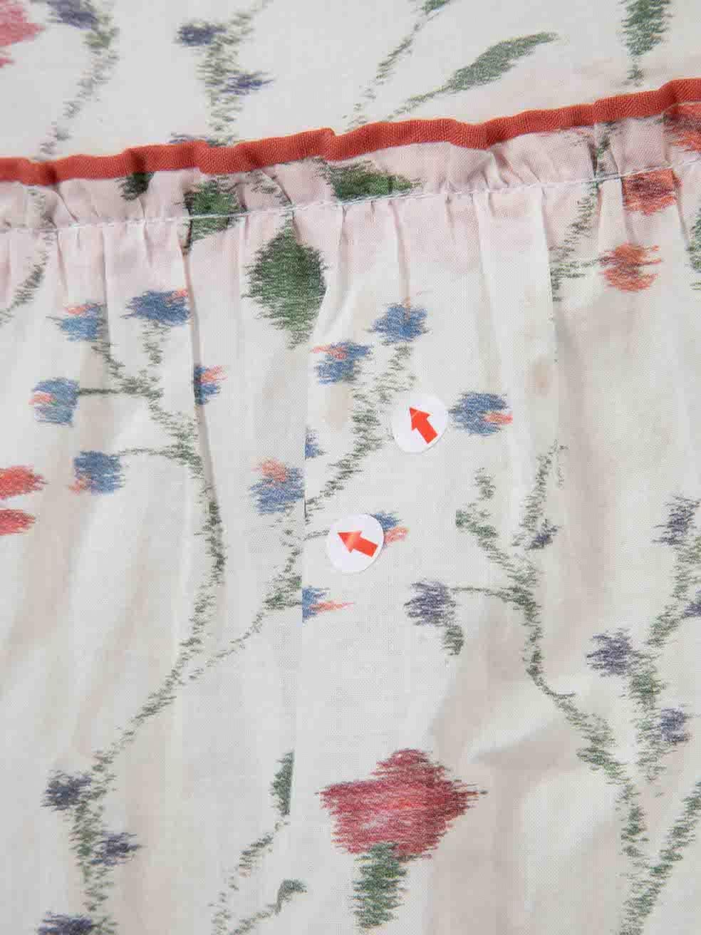 Three Graces London Floral Print Midi Dress Size M For Sale 2