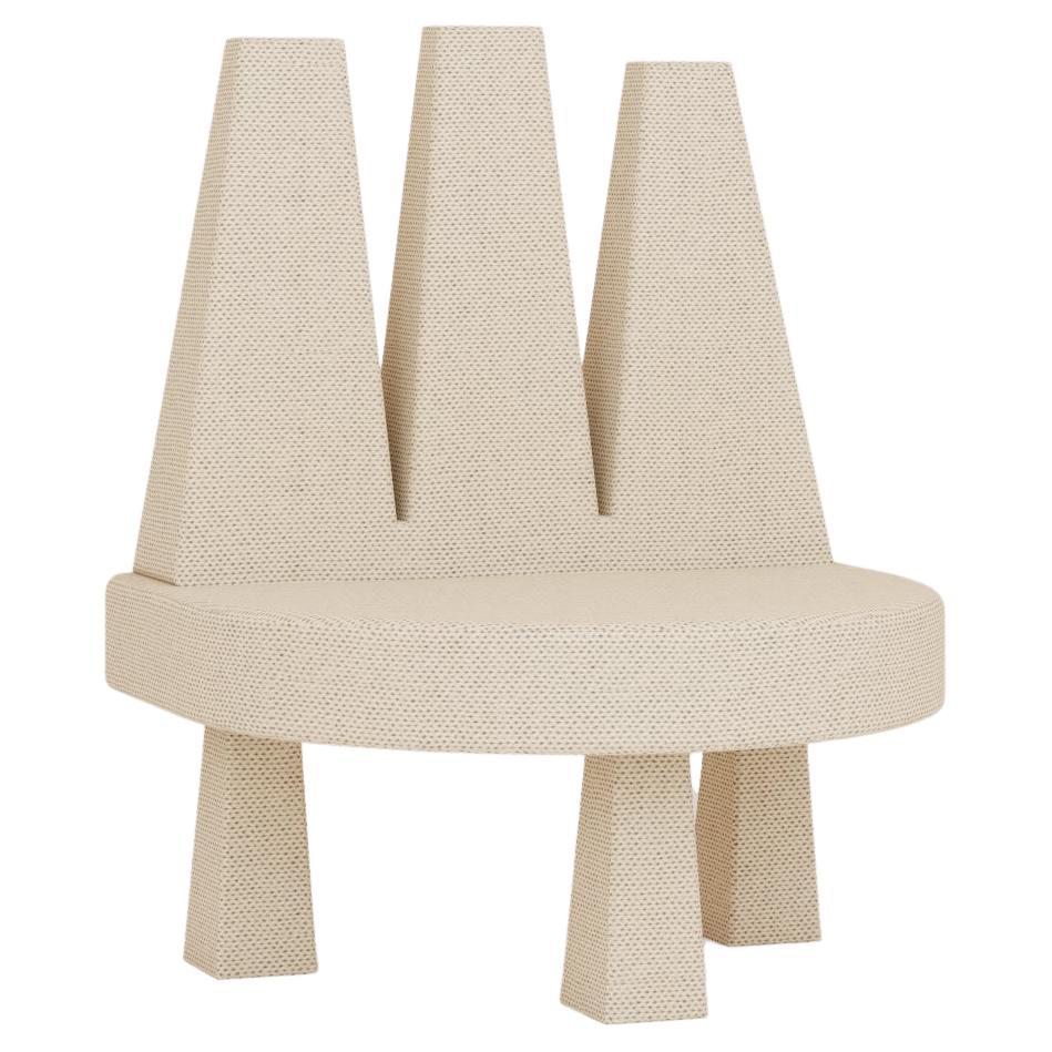 Three Headed Chair White by Rejo Studio For Sale