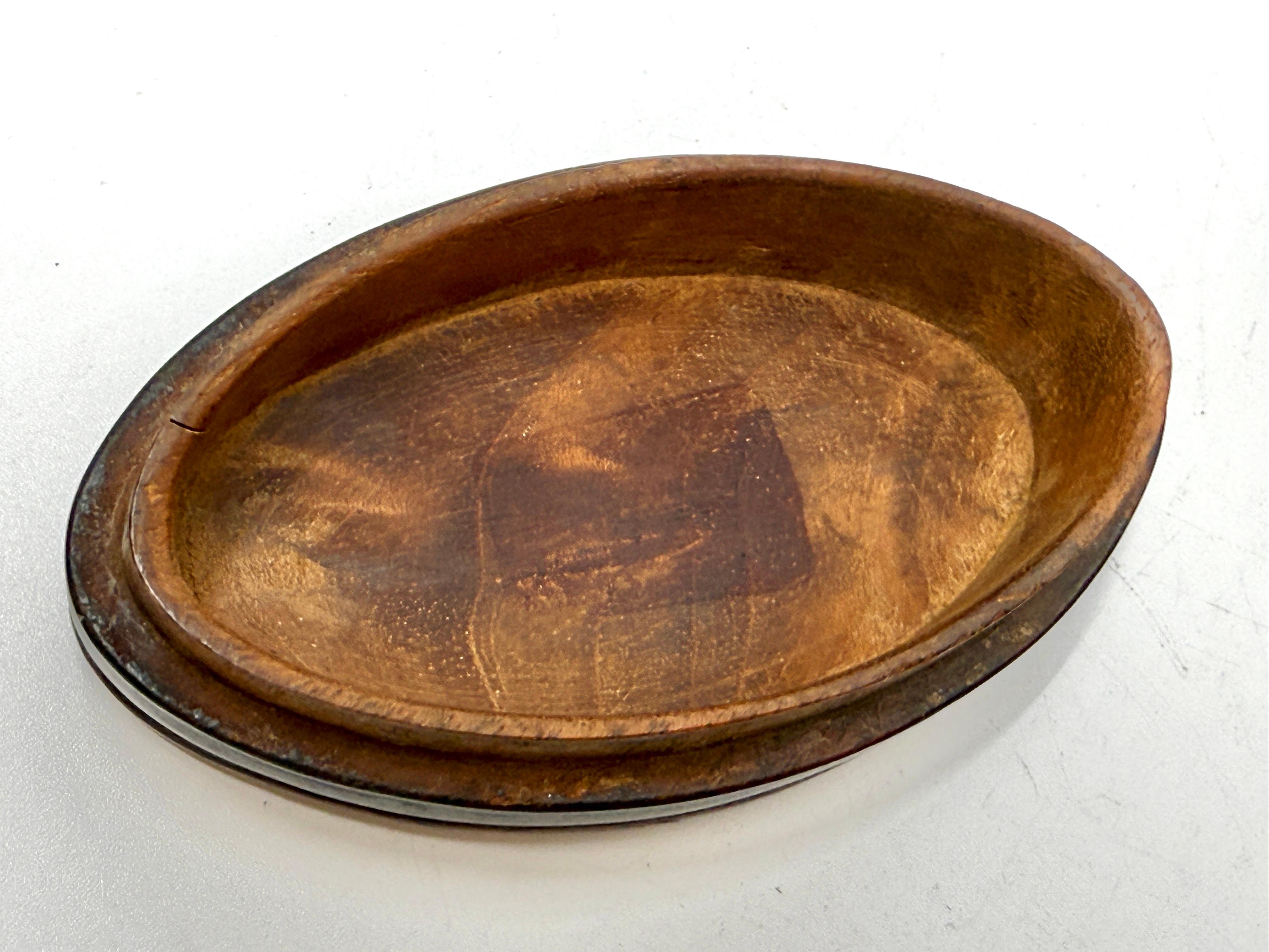 Three Horn, Silver and Wood Trinket or Snuff Boxes For Sale 11