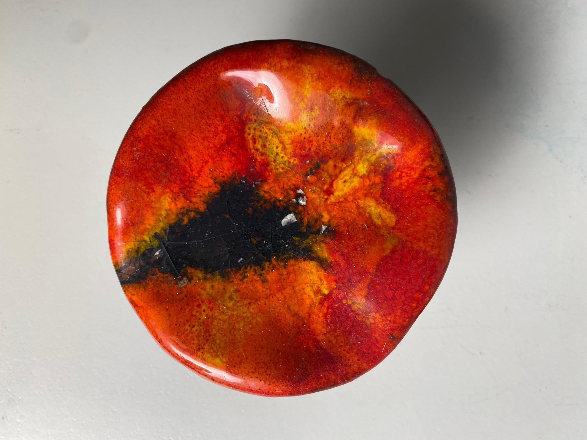 italien Trois importants porte-manteaux en céramique d'Ivanhoe Gambini, Italie, années 1950 en vente