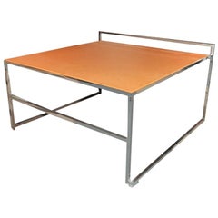 Trois tables d'appoint gigognes italiennes par Poltrona Frau