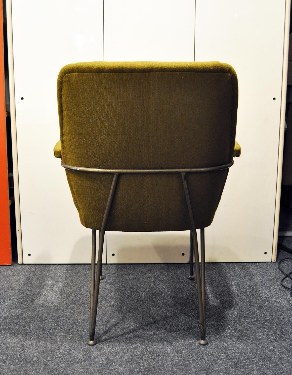 Three Italian Vintage Armchairs, 1950s For Sale 7