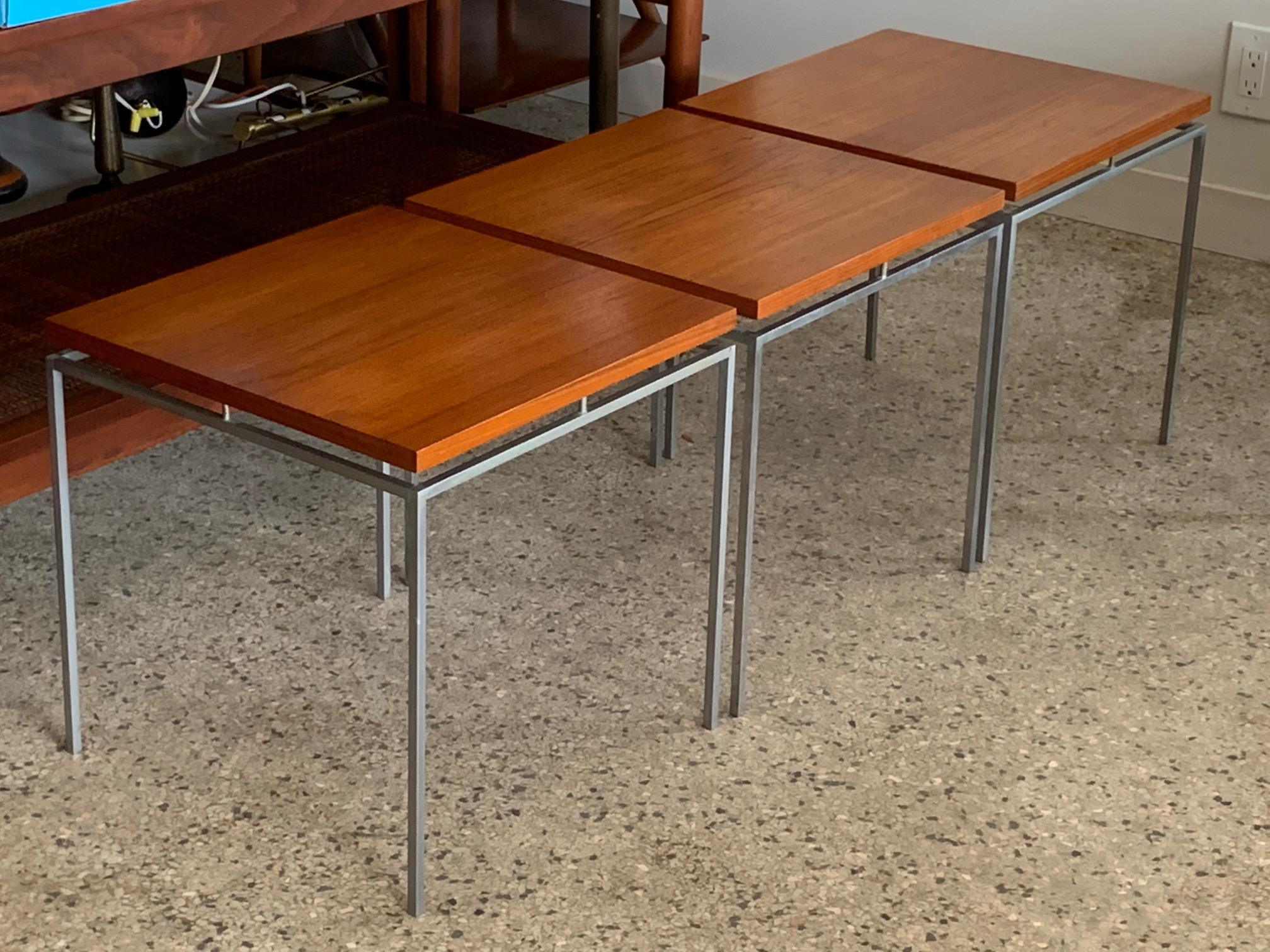 A Minimalist Danish Table By Knud Joos  In Good Condition For Sale In St.Petersburg, FL