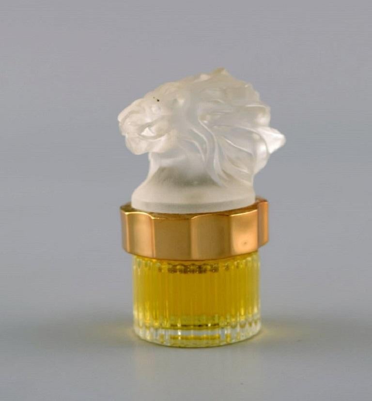 Three Lalique Perfume Bottles, Late 20th Century For Sale at 1stDibs