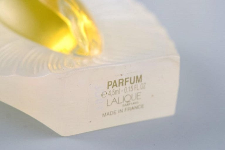 Three Lalique Perfume Bottles, Late 20th Century For Sale at 1stDibs