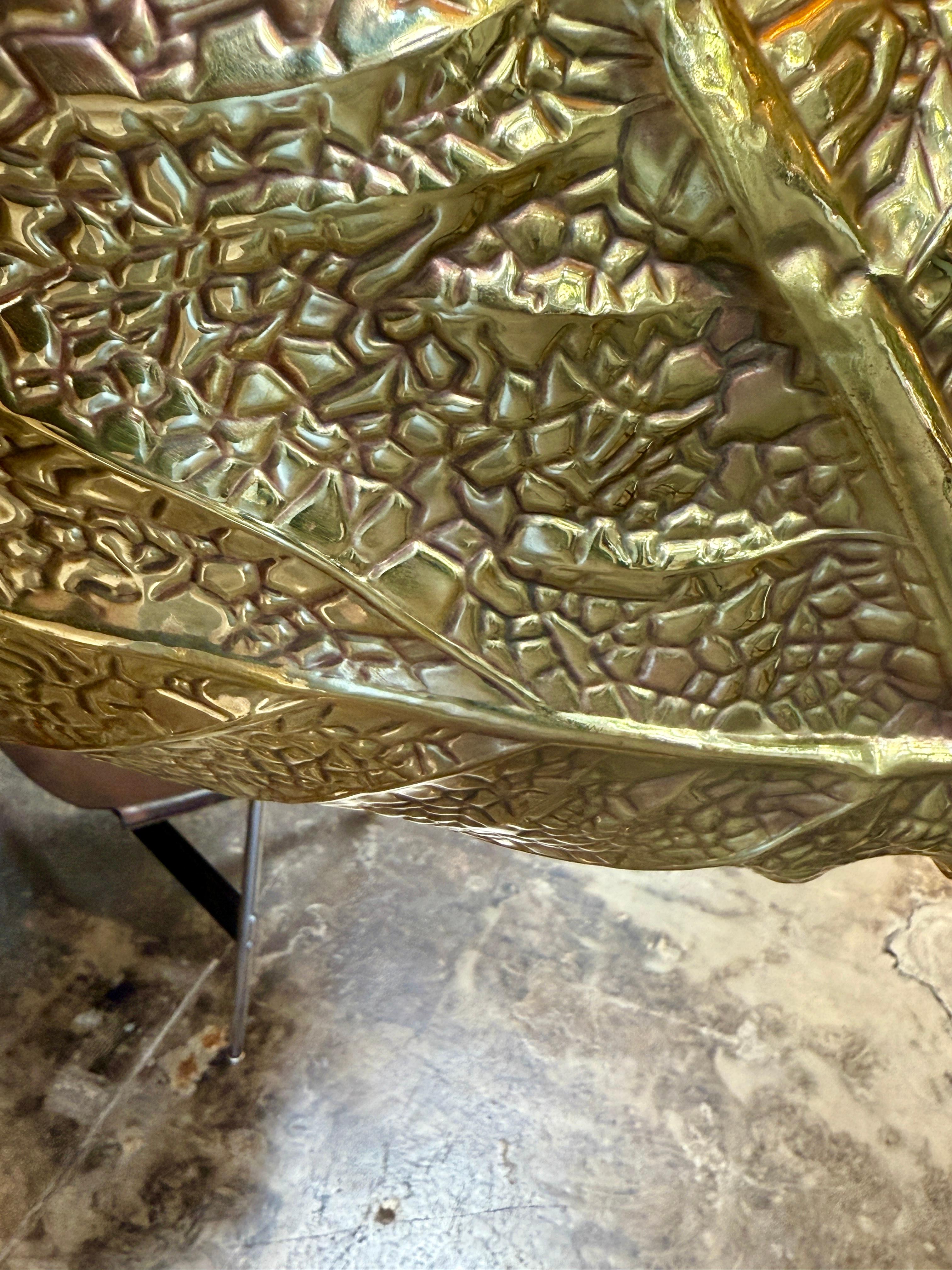 20th Century Three Leaf Floor lamp By Tommaso Barbi 70s. For Sale
