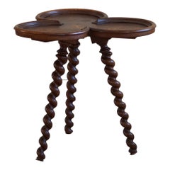 Three-leaf Side Table / Coffee Table in Oak, Danish Mid-Century Modern, 1930s