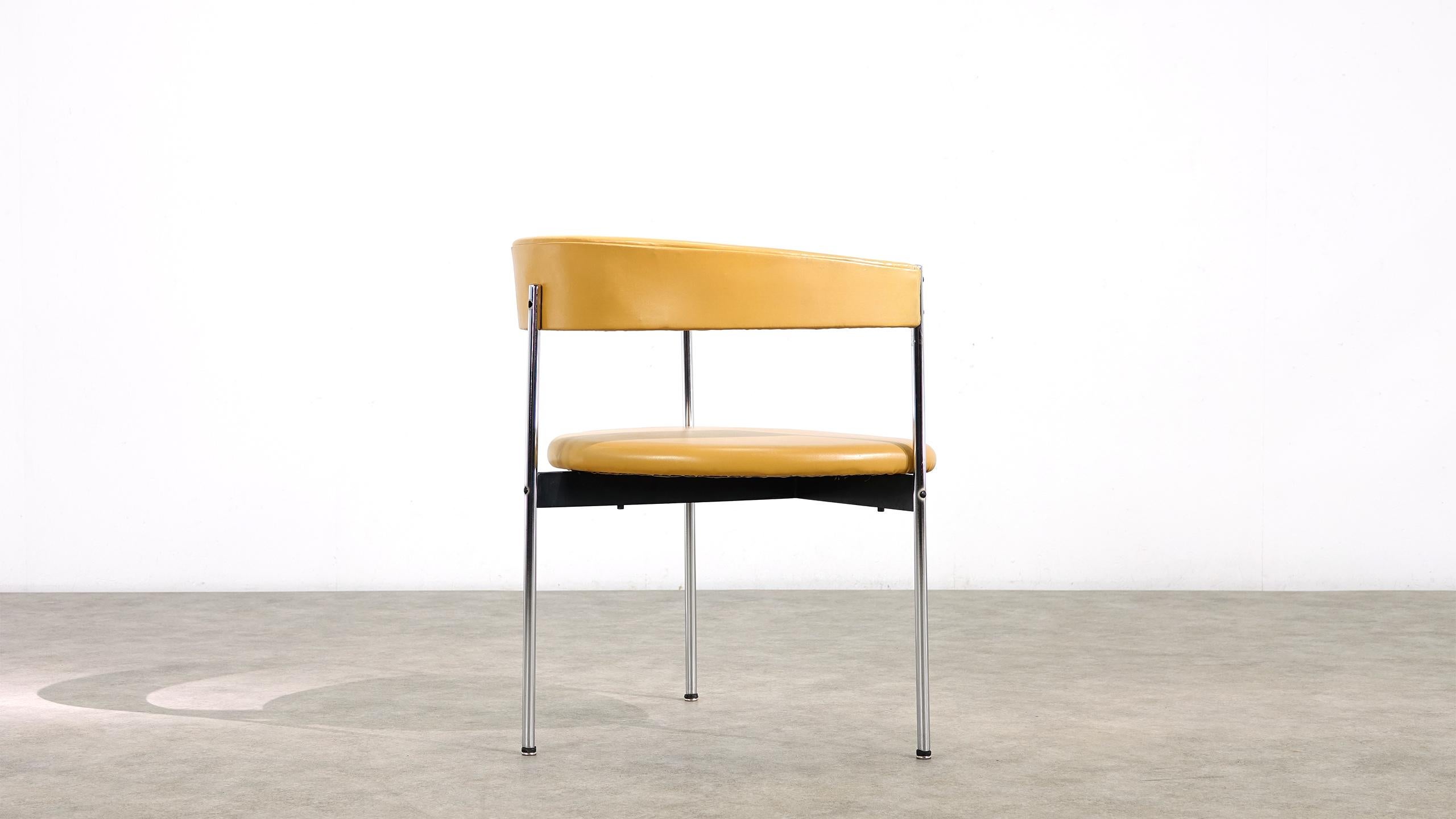 German Three-Legged Chair Design Dieter Waeckerlin for Idealheim