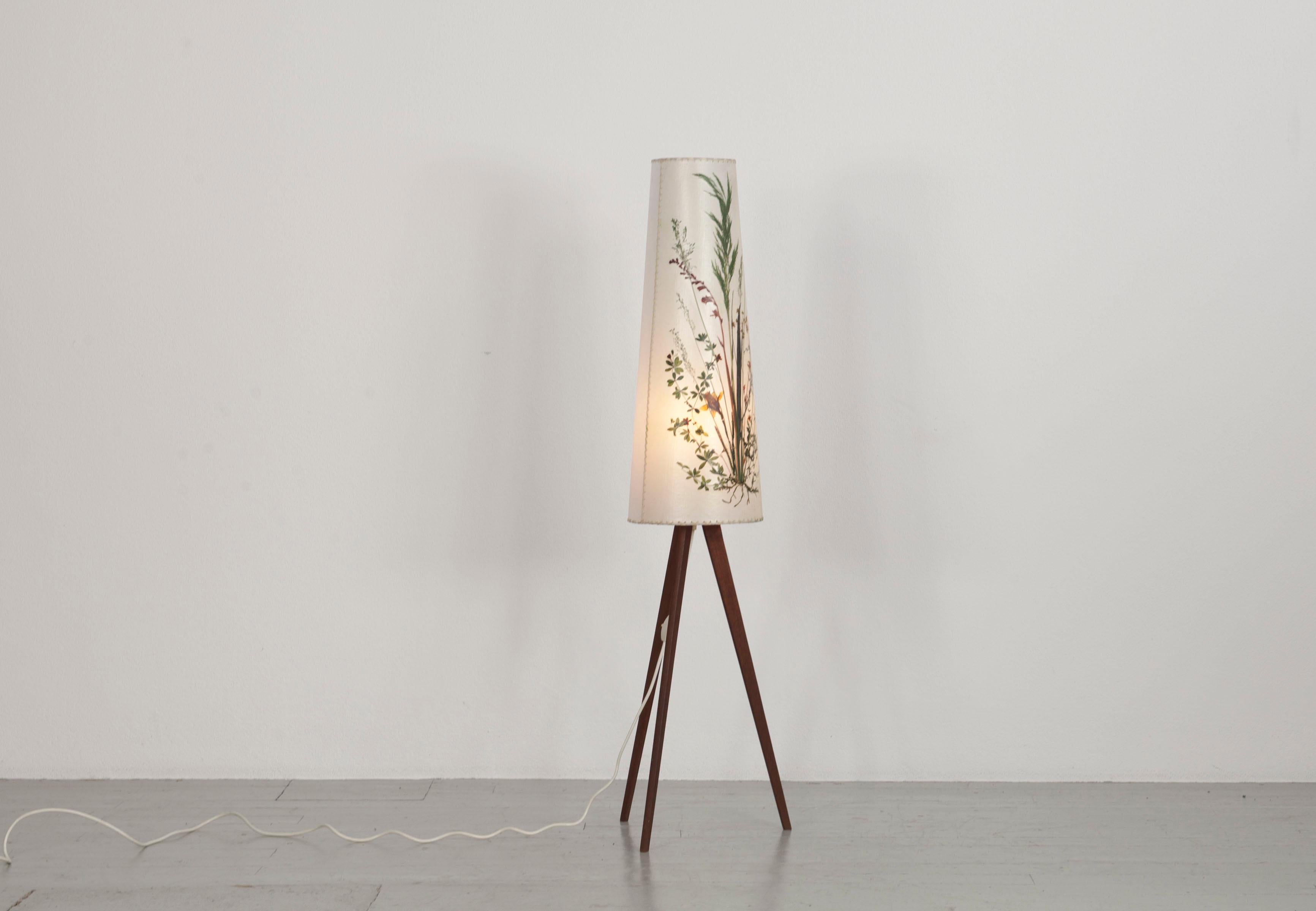 botanical floor lamp