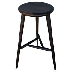 Three Legged Stool by Fuugs in Blackened Oak