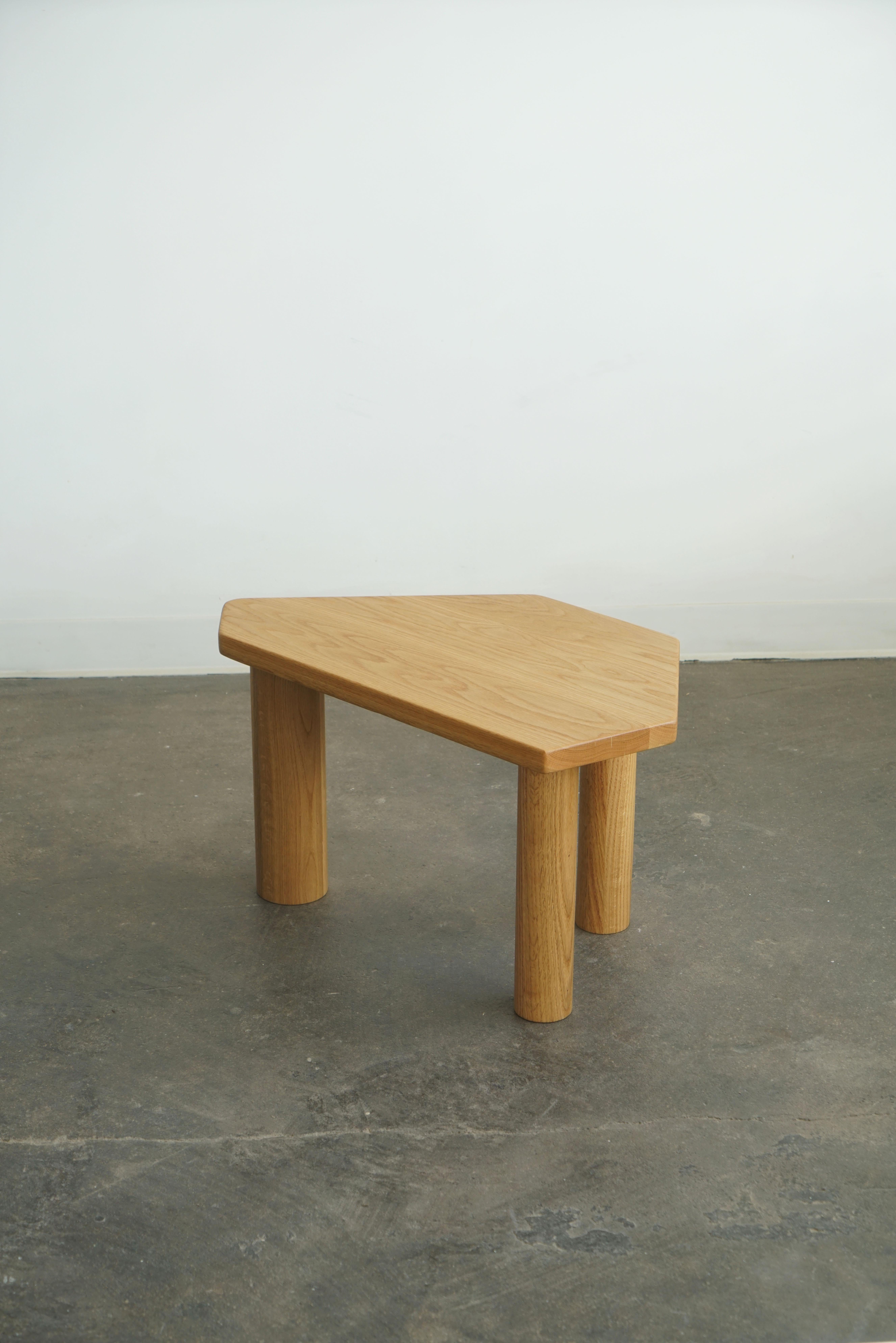 Table Three Legger de Last Workshop en chêne blanc massif, moderne et organique en vente 3