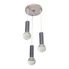 Lampadario a tre luci di Gino Sarfatti e Archimede Seguso, anni ’60