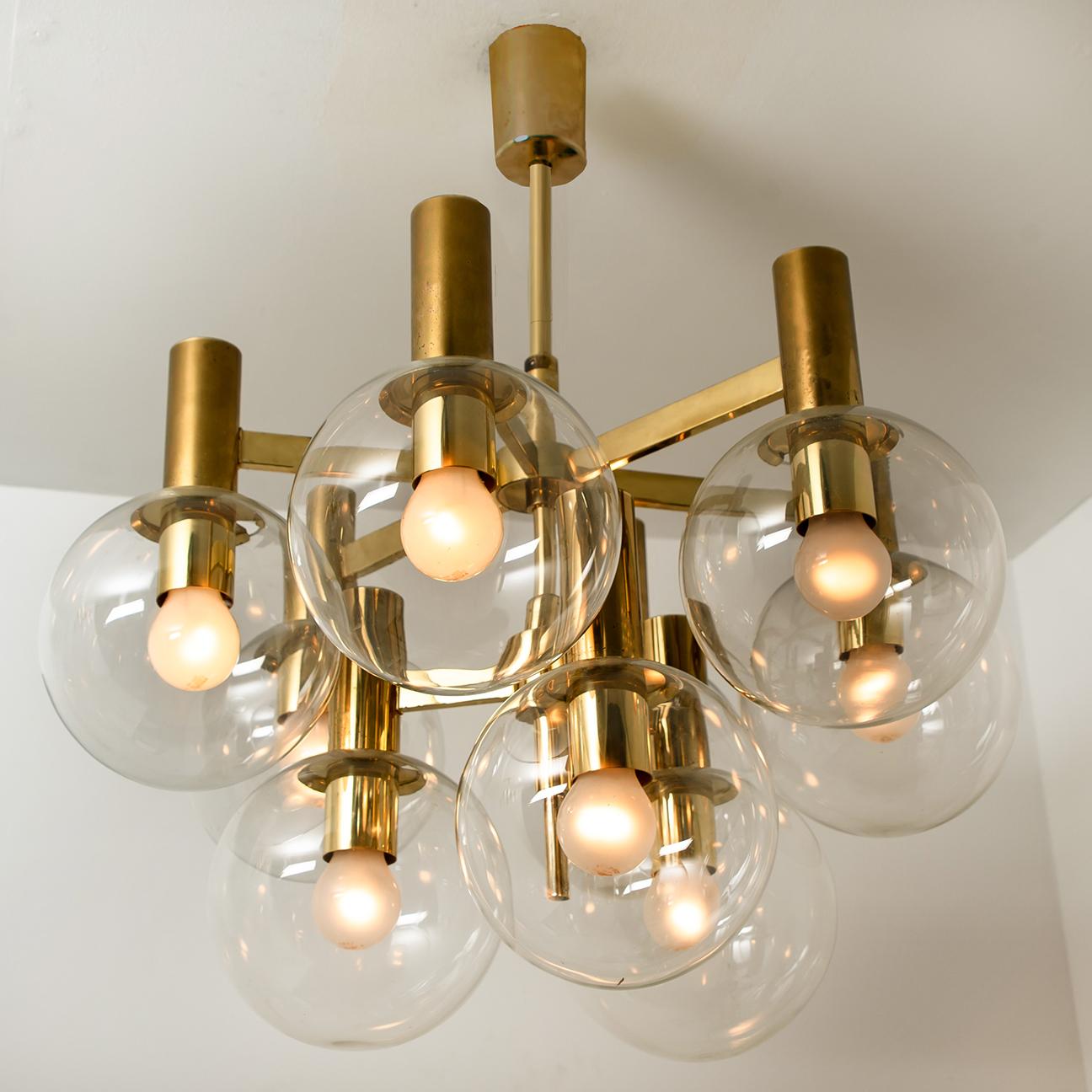 20th Century Three-Light Fixtures in the Style of Hans Agne Jakobsson, Schweden, 1960