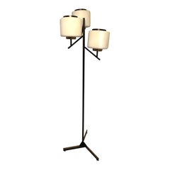 Three-Light Floor Lamp Attributed to Stilnovo, Italy 1950's