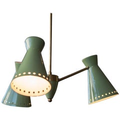 Three-Light Italian Diabolo Pendant