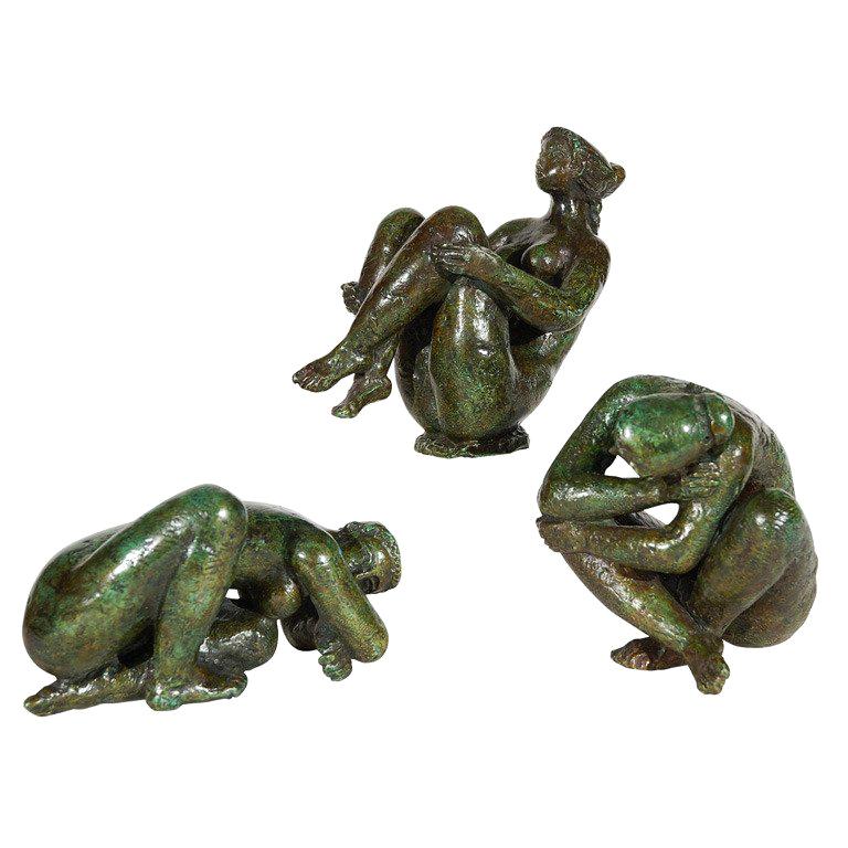 Three Limited Edition Bronze Figures by Antoniucci Volti