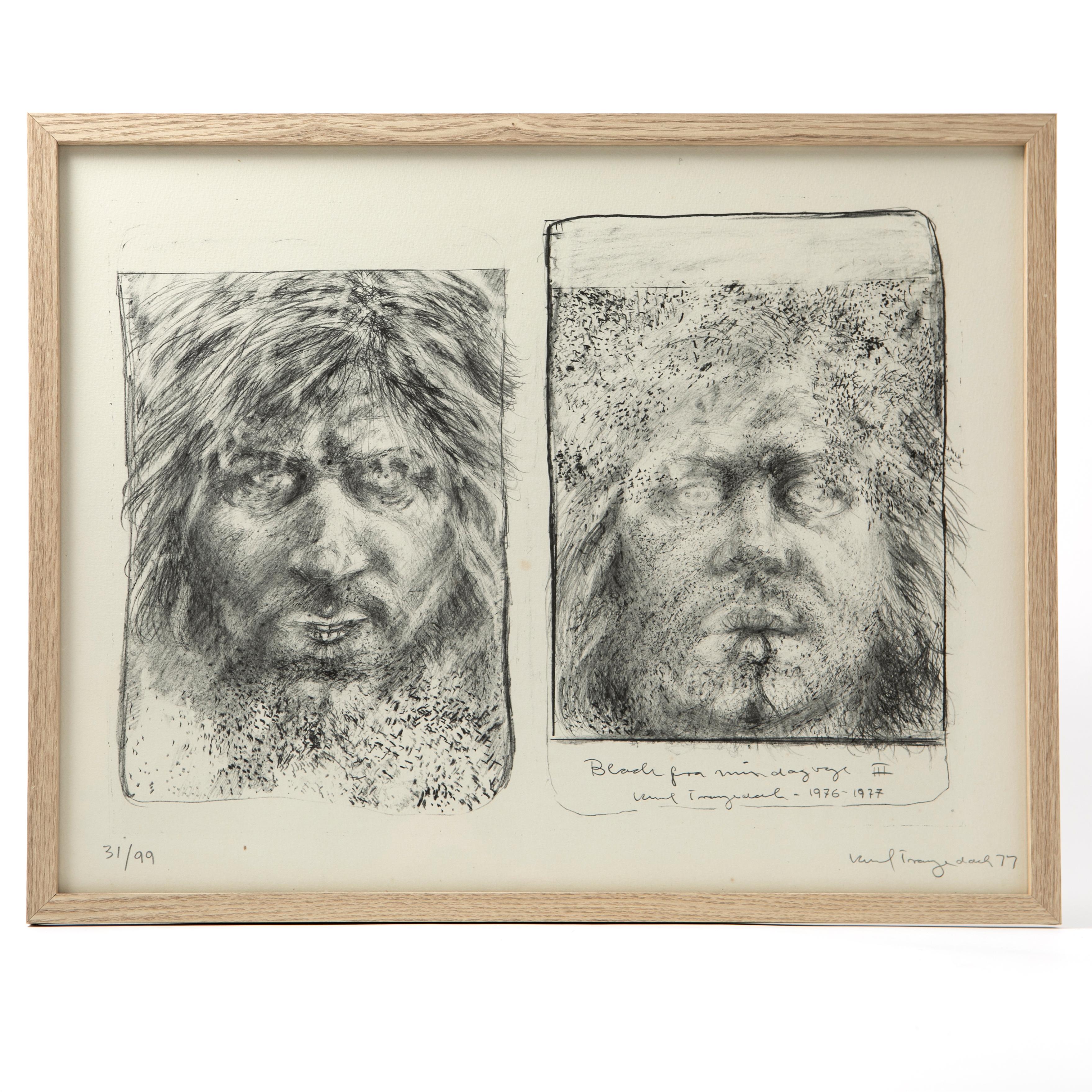 Three Lithographs by Kurt Trampedach For Sale 2
