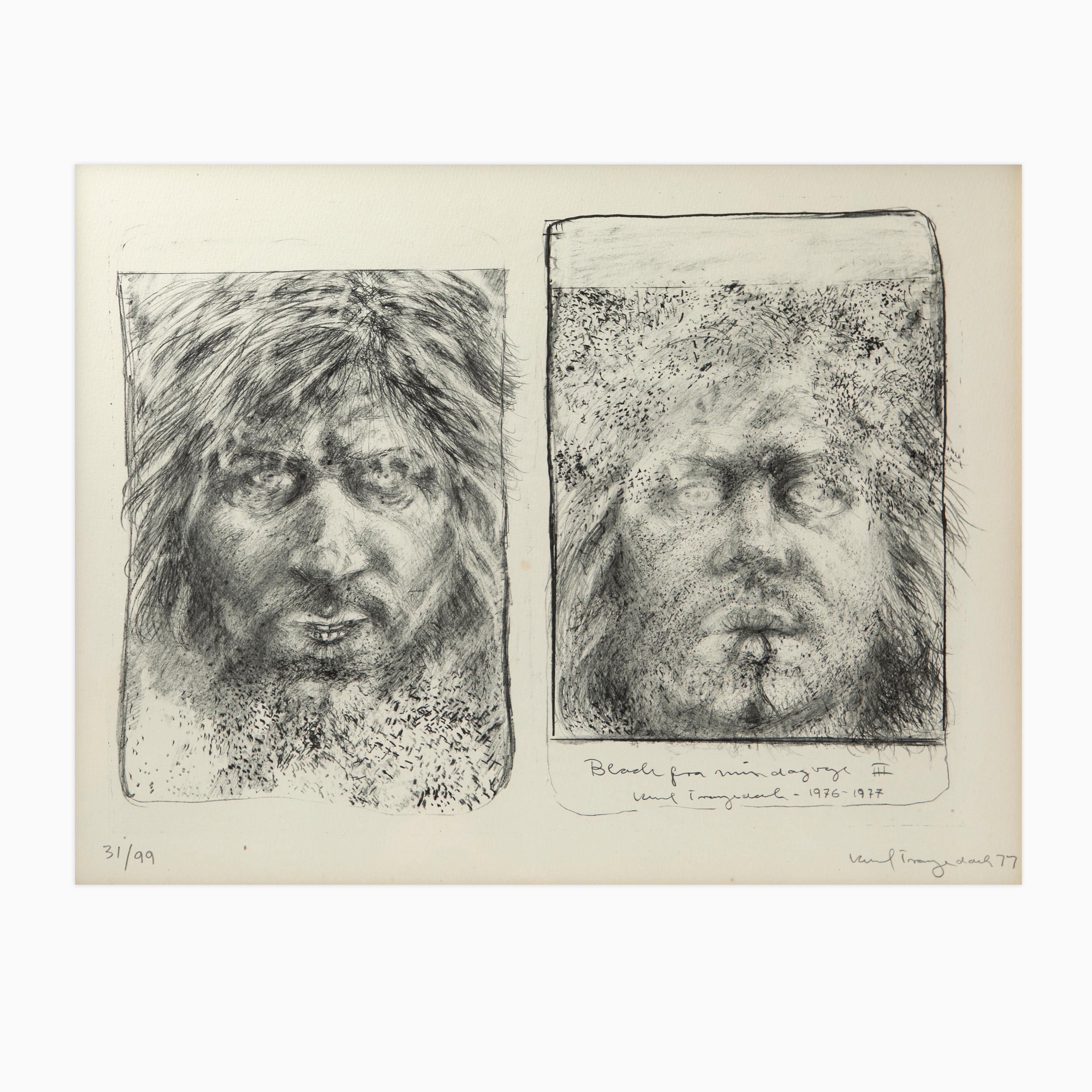 Three Lithographs by Kurt Trampedach For Sale 3