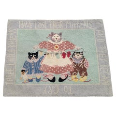 Three Little Kittens Nursery Rhyme Rug