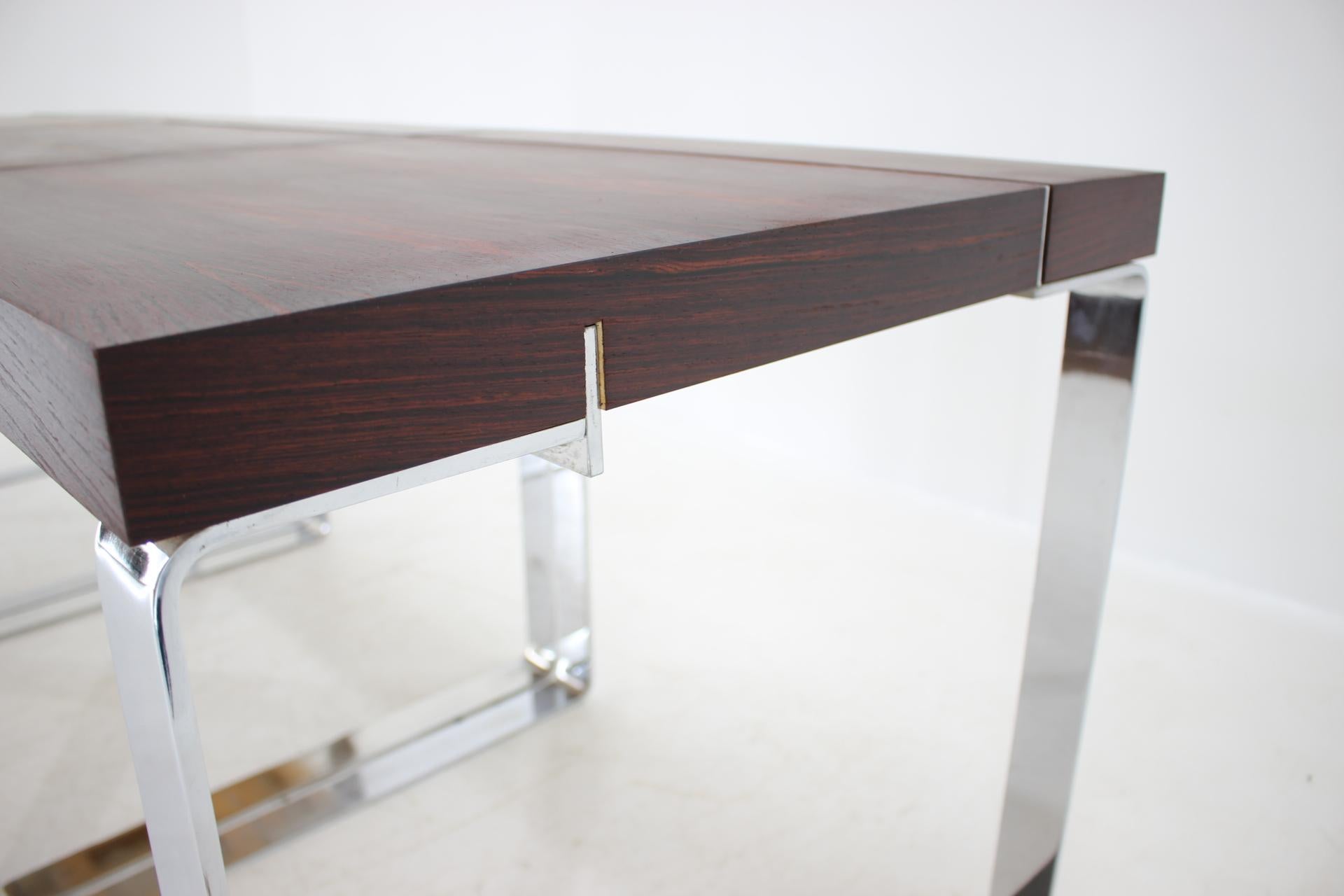 Three Luxurious Rosewood Dining/Office Tables by Ladislav Vrátník, 1970s For Sale 3