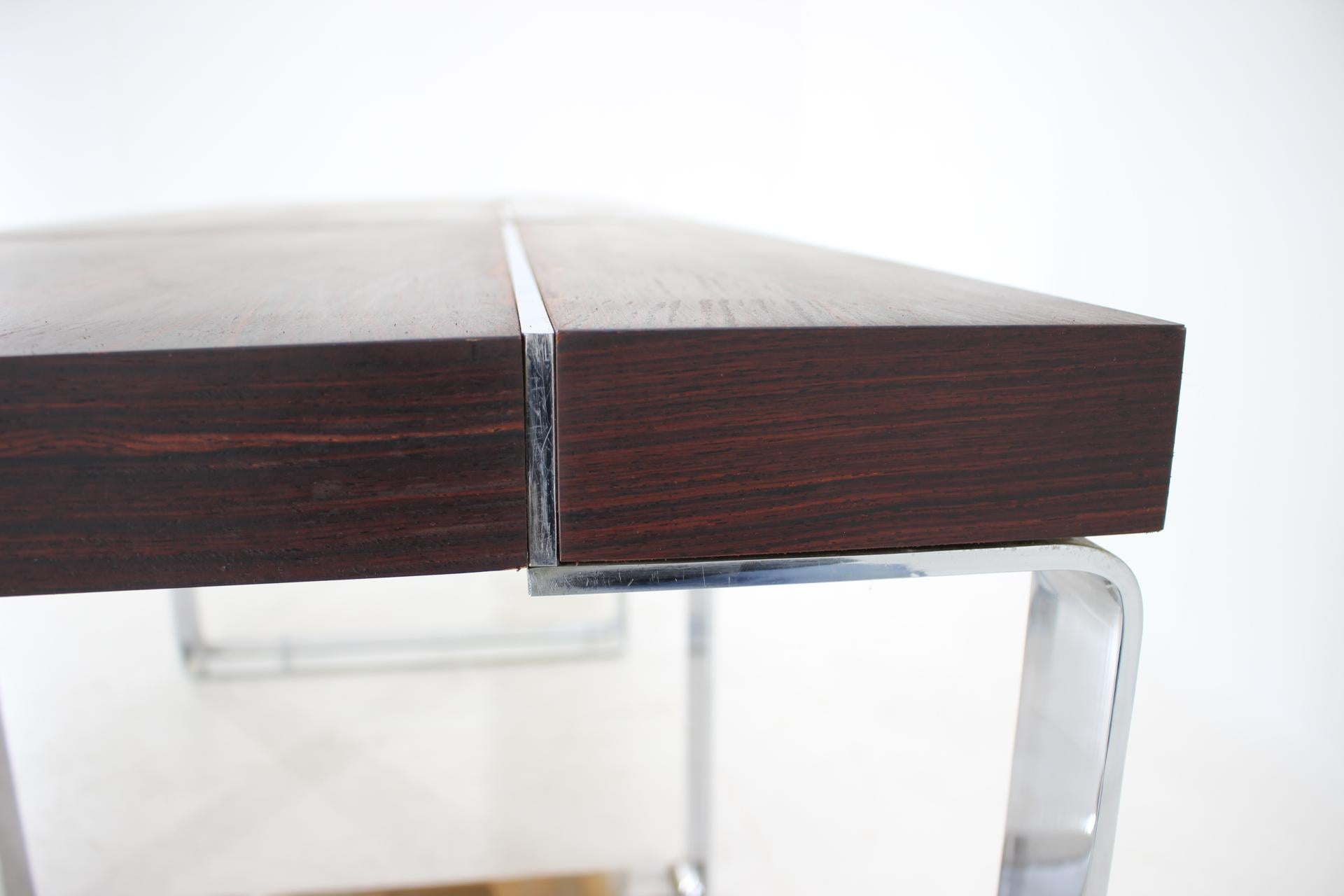 Three Luxurious Rosewood Dining/Office Tables by Ladislav Vrátník, 1970s For Sale 4