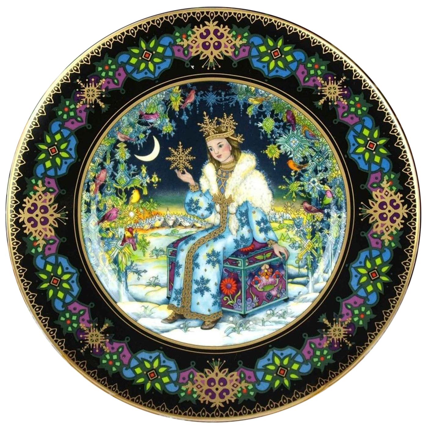 Stunning an rare Villeroy & Boch limited edition collectors plates from Heinrich Porsellan illustrated by Gere Frauth. 

The size of each plates is 8-1/2