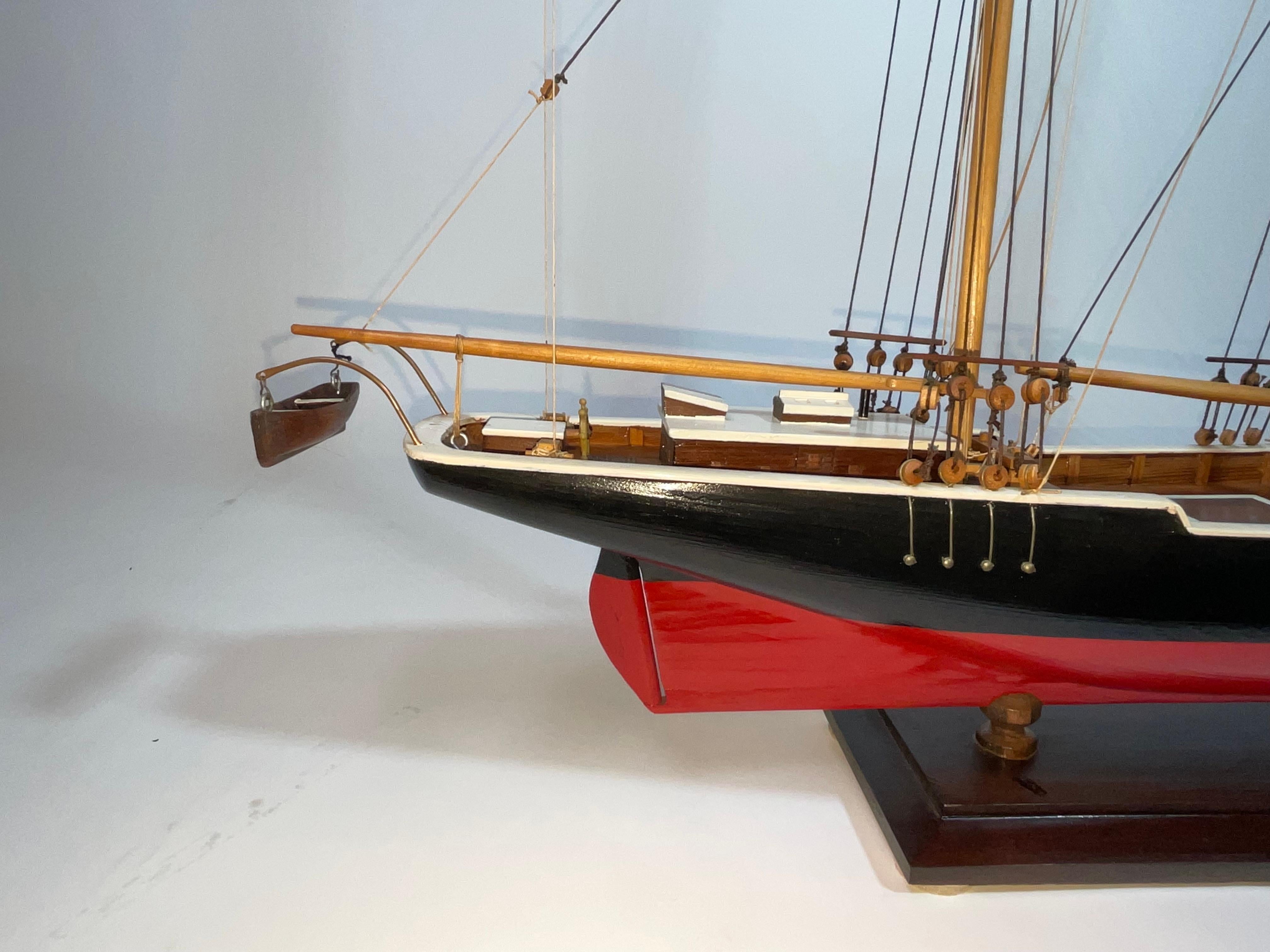 Modèle de navire Schooner à trois mâts en vente 3
