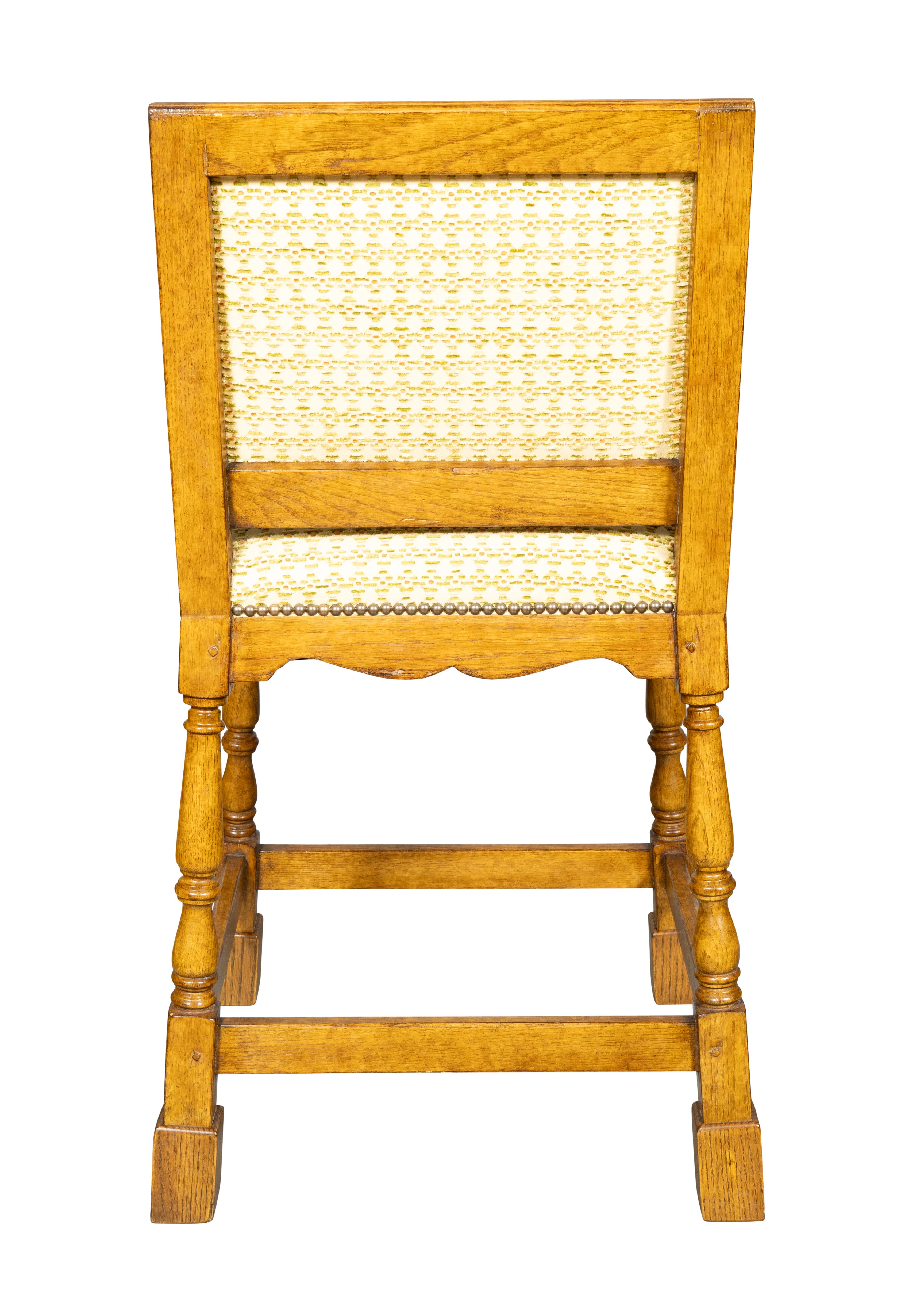 Contemporary Three Minton Spidell Oak Bar Stools For Sale