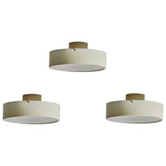 One Model 450 Flushmount Ceiling Light by Tito Agnoli for Oluce