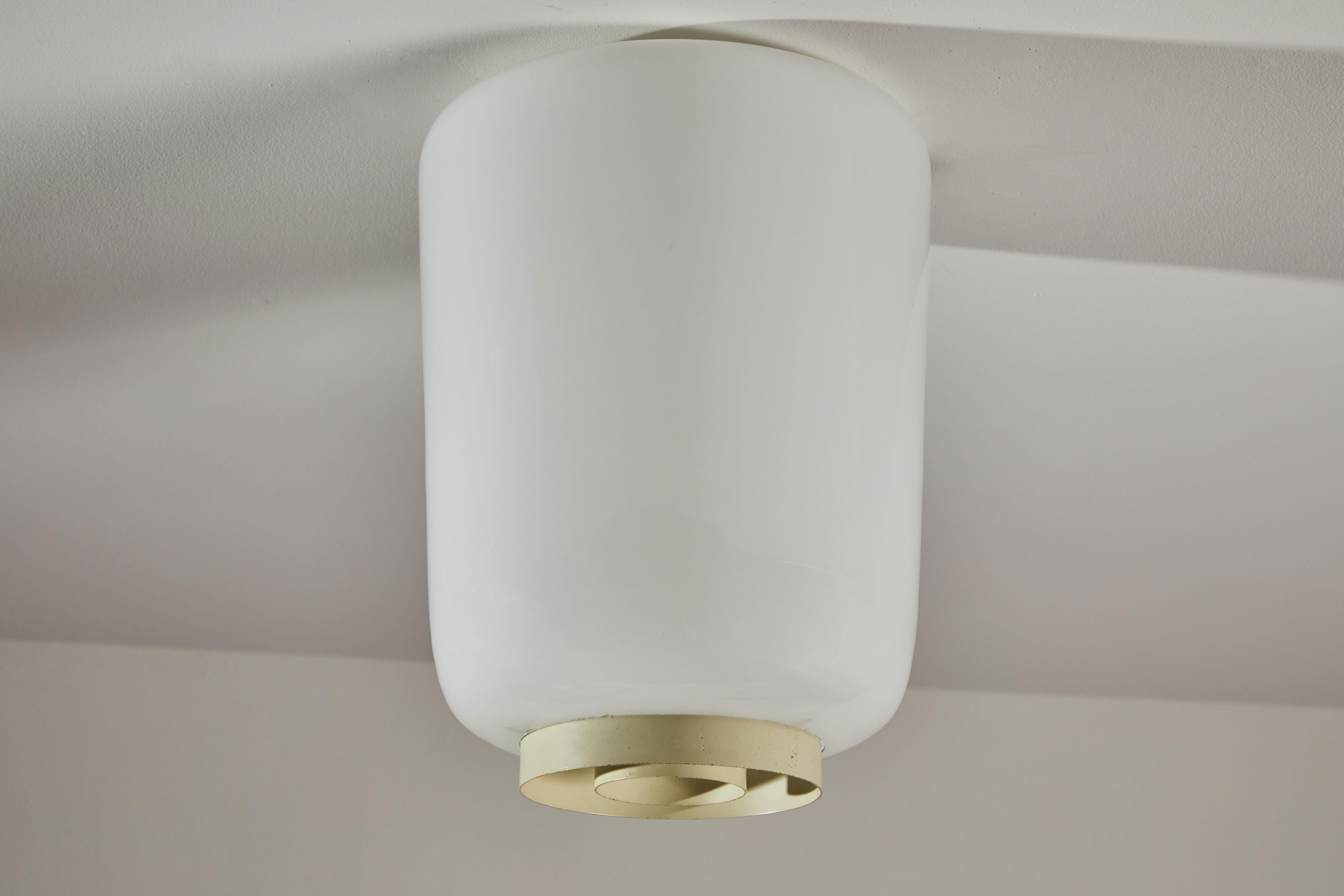 Mid-20th Century Three Model 71-144 Flush Mount Ceiling Lights by Lisa Johansson-Pape for Orno