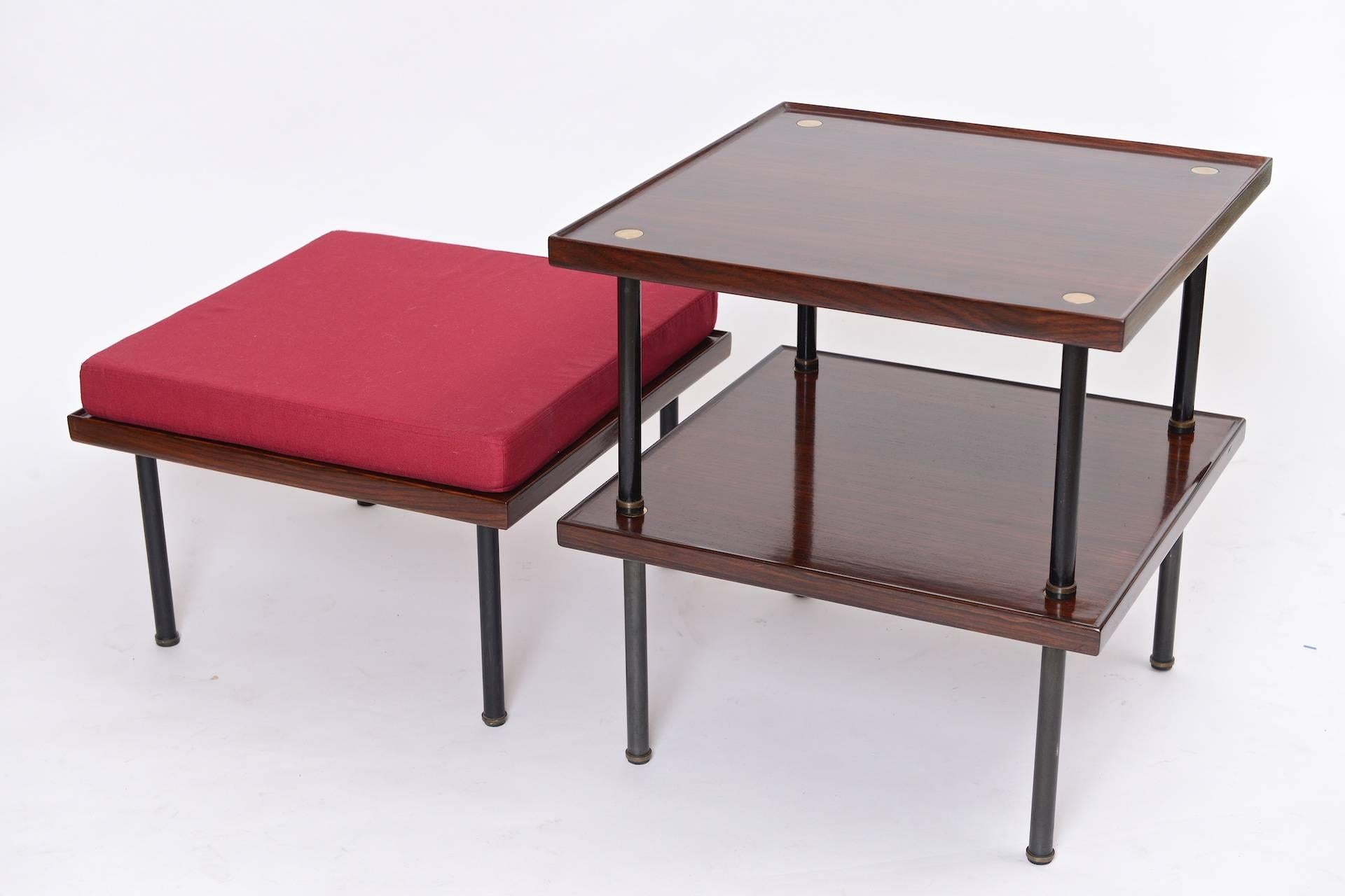 Mid-Century Modern Three Modular Tables or Seats