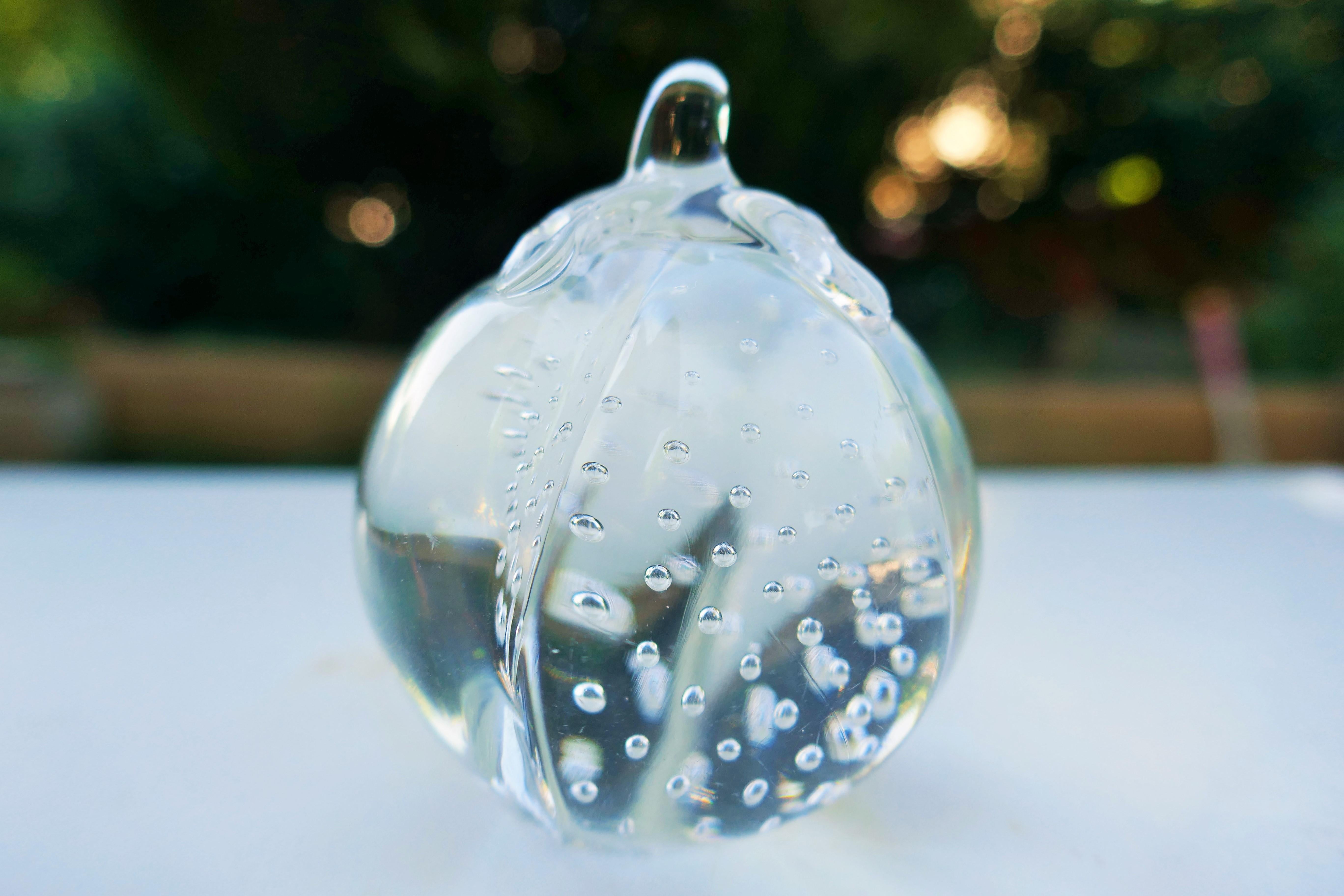 Drei Früchte aus Muranoglas, möglicherweise von Seguso oder Barovier hergestellt (Mid-20th Century) im Angebot